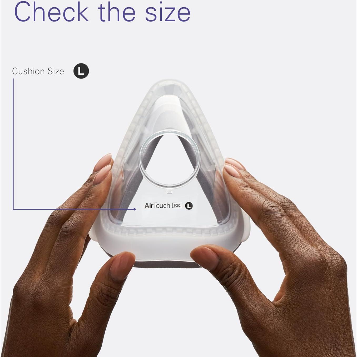 Cojín ResMed AirTouch F20 Grande Espuma Viscoelástica