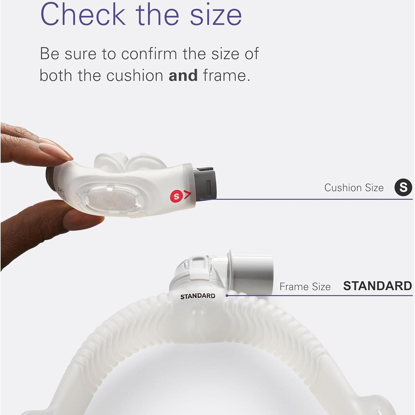 Sistema de Marco CPAP ResMed AirFit P30i - Pequeño