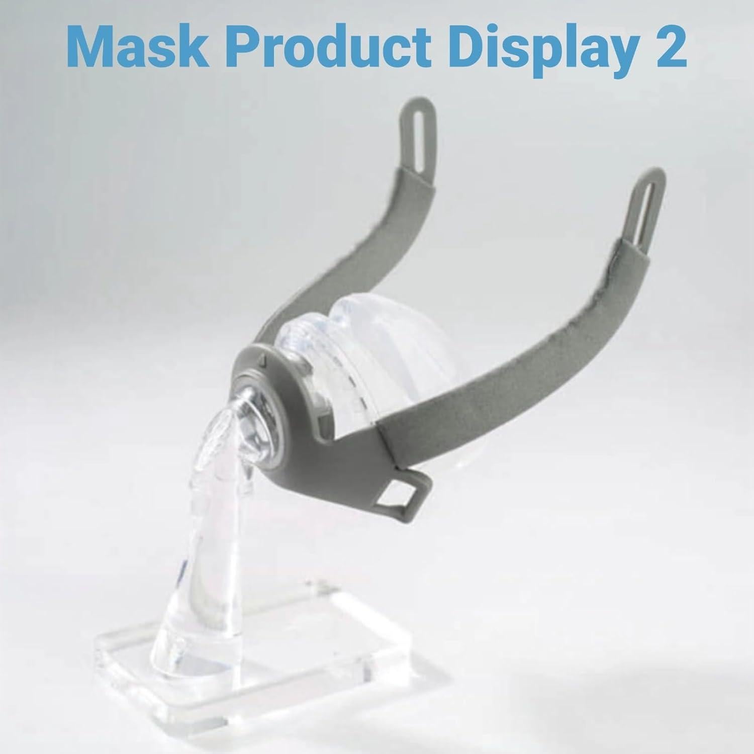 Máscara Nasal CPAP NISEFECTO Mediana - Kit Completo con Arnés y Almohadilla