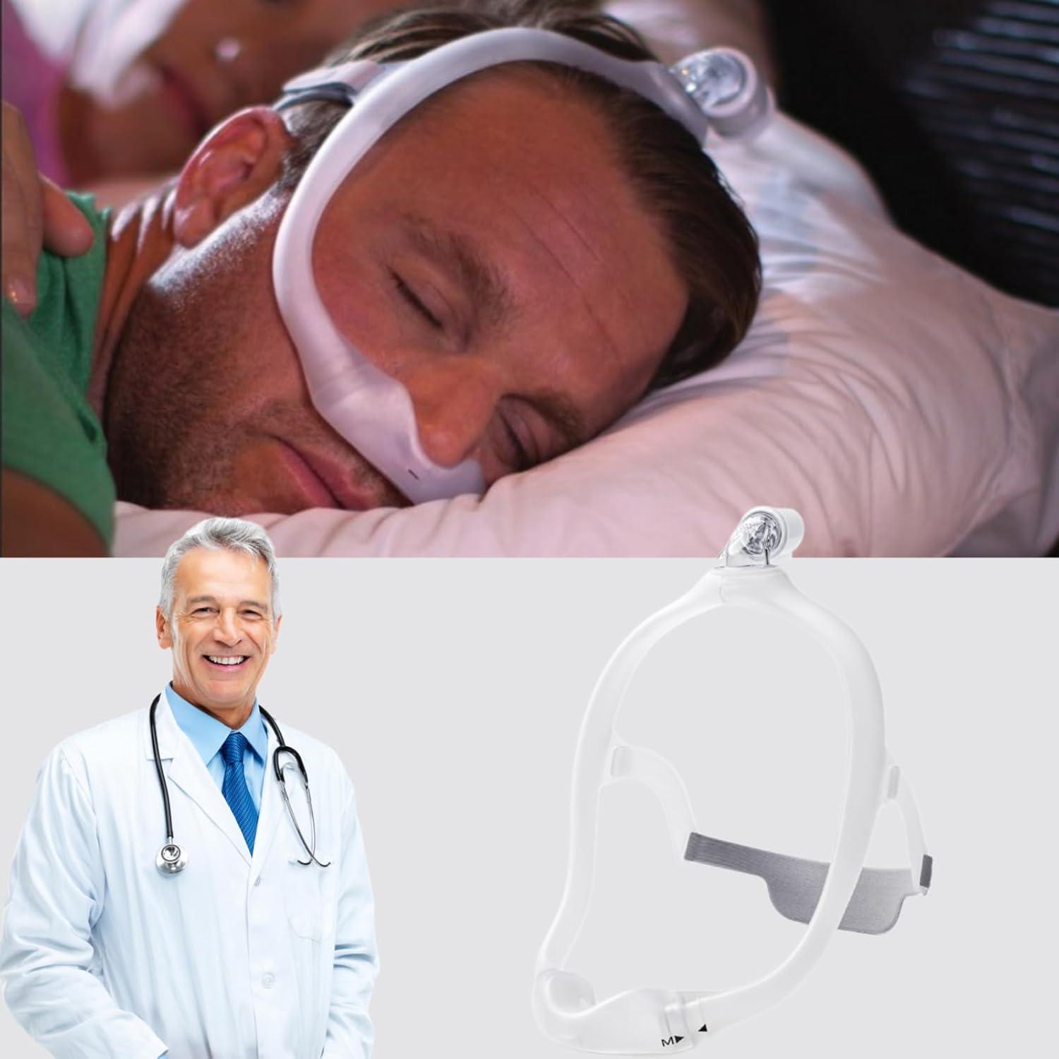 Marco Nasal Gbbazu para DreamWear - Silicona Suave, 3 Tamaños