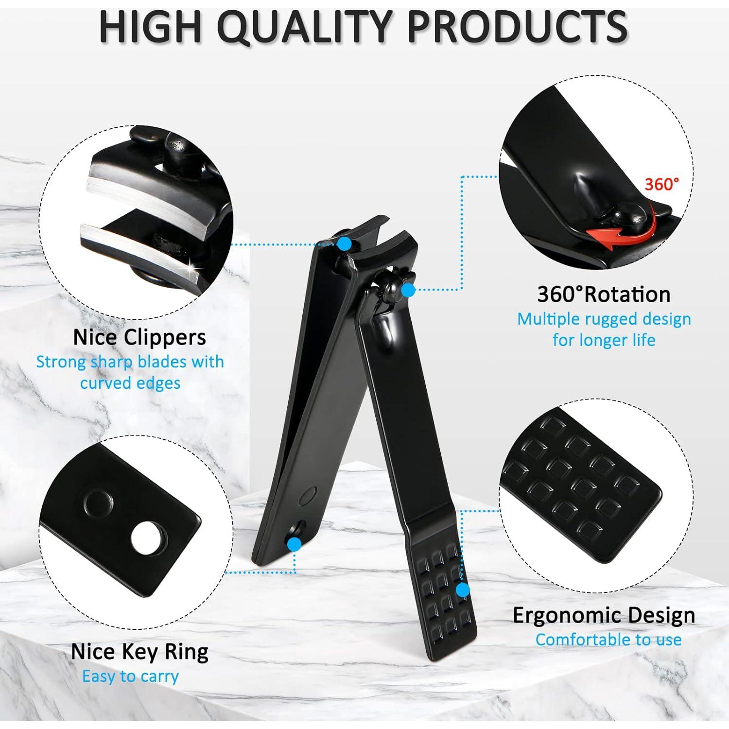 Kit de Manicura Profesional ORBET - 26 Piezas Acero Inoxidable