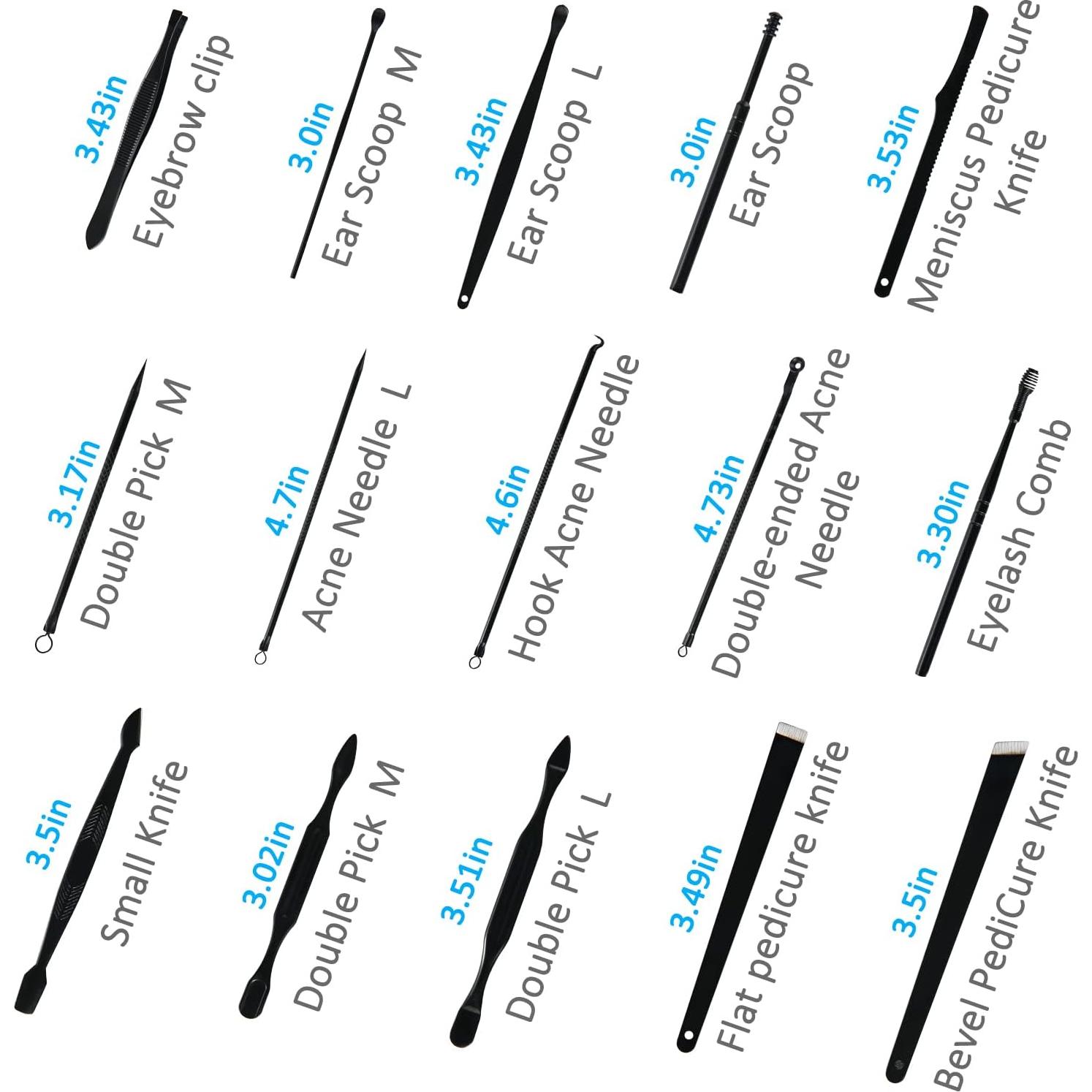 Kit de Manicura Profesional ORBET - 26 Piezas Acero Inoxidable