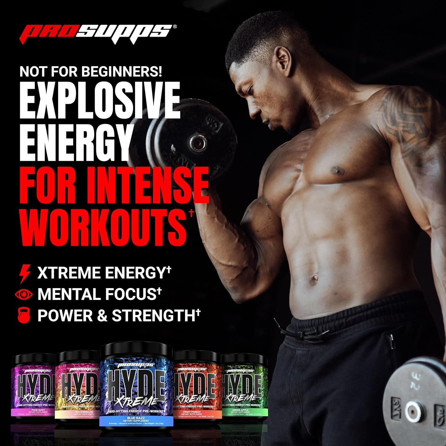 Suplemento Pre Entrenamiento ProSupps Mr. Hyde Xtreme 30 Porciones
