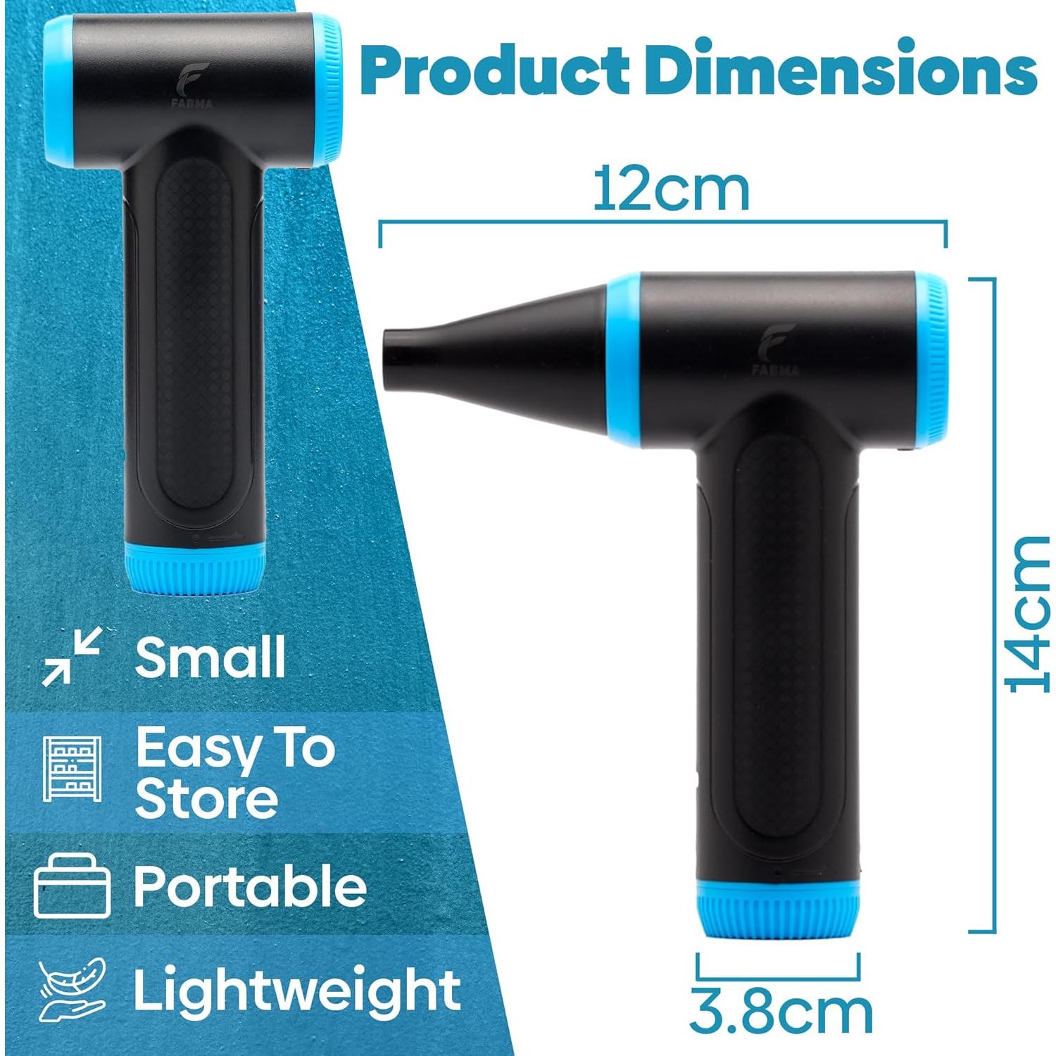 Soplador de Aire Comprimido FABMA 150000 RPM Portátil