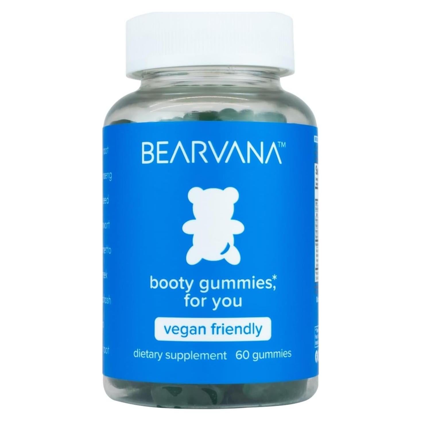 Gomitas de Soporte Bearvana para Mujeres - 60 Unidades