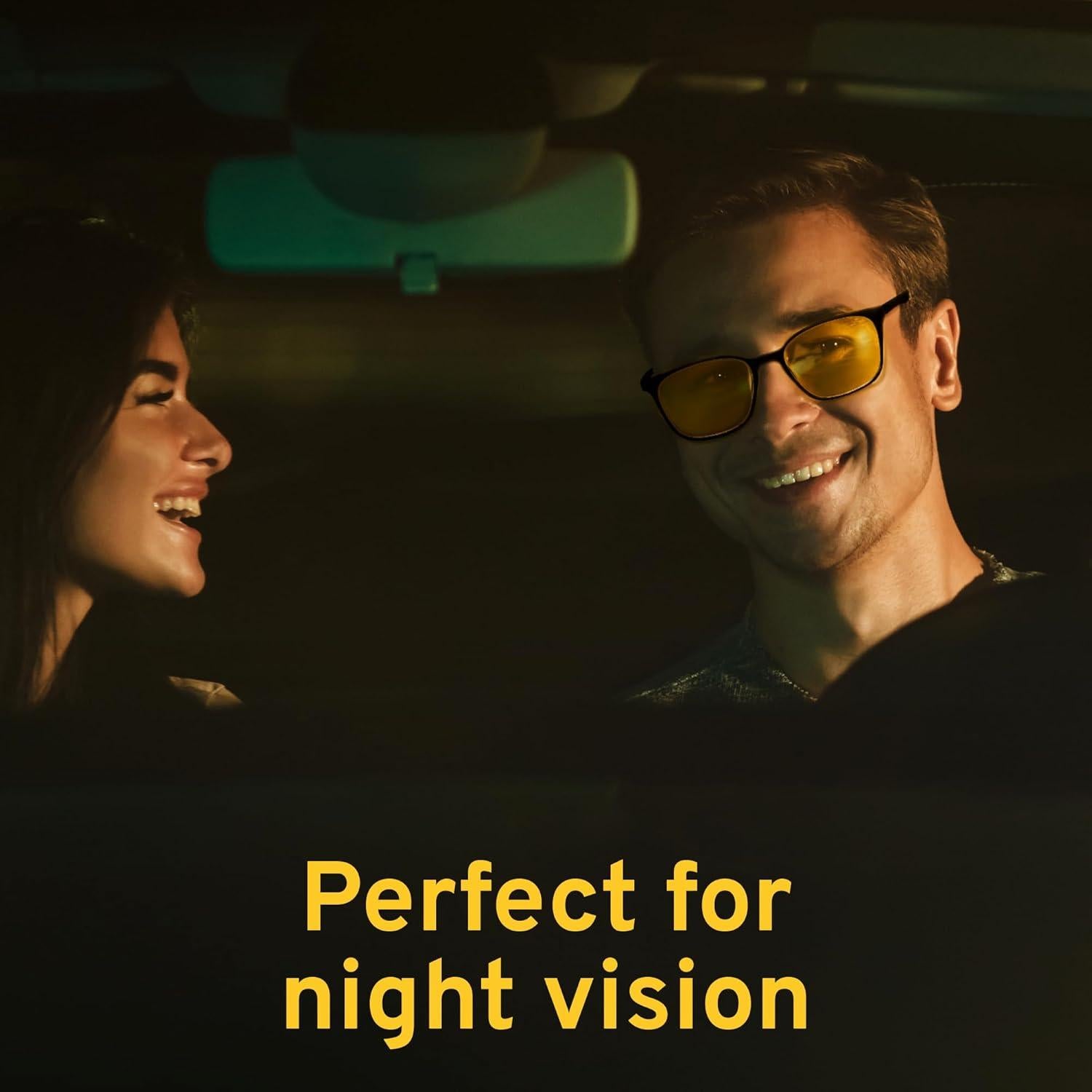 Gafas de luz azul Gaoye para adultos, visión nocturna, 2 pack