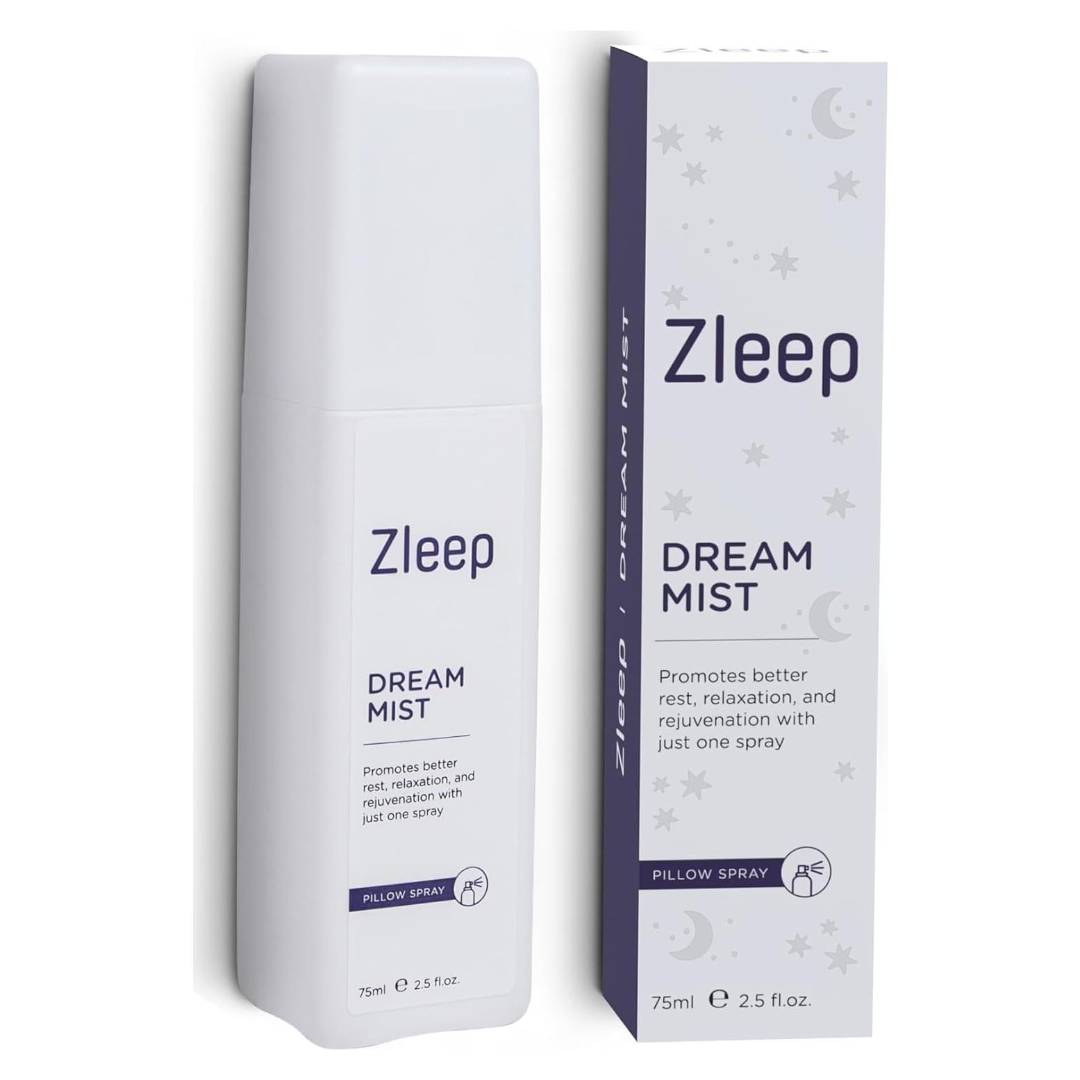 Spray de Almohada Zleep - Bruma Relajante con Lavanda 117g