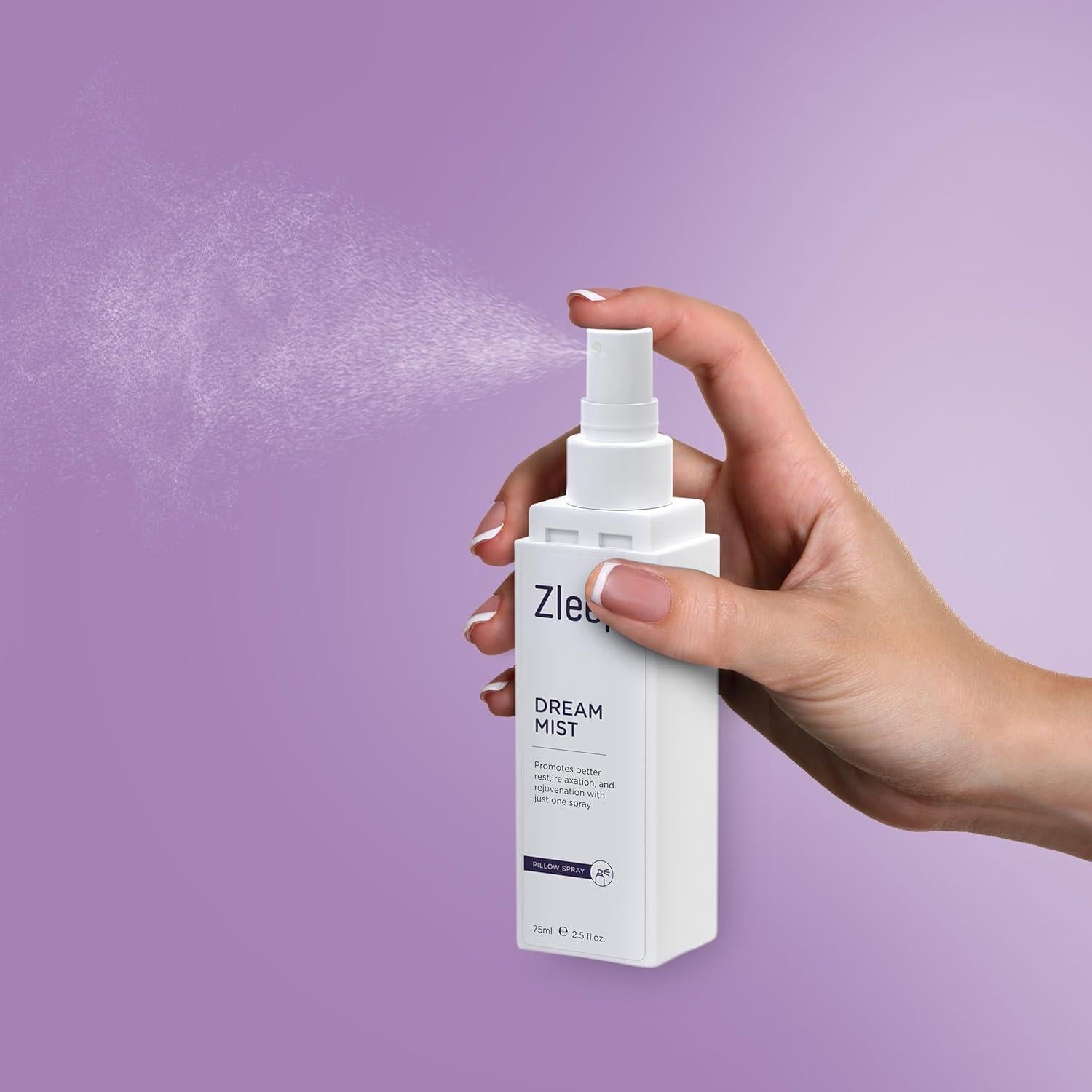 Spray de Almohada Zleep - Bruma Relajante con Lavanda 117g