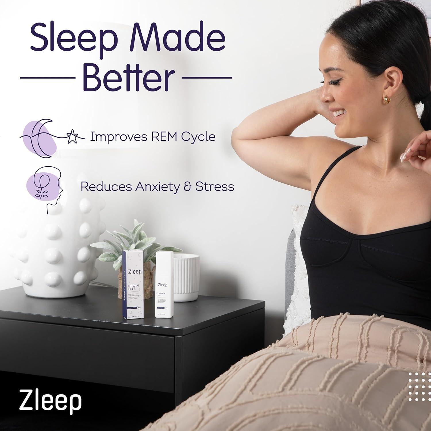 Spray de Almohada Zleep - Bruma Relajante con Lavanda 117g