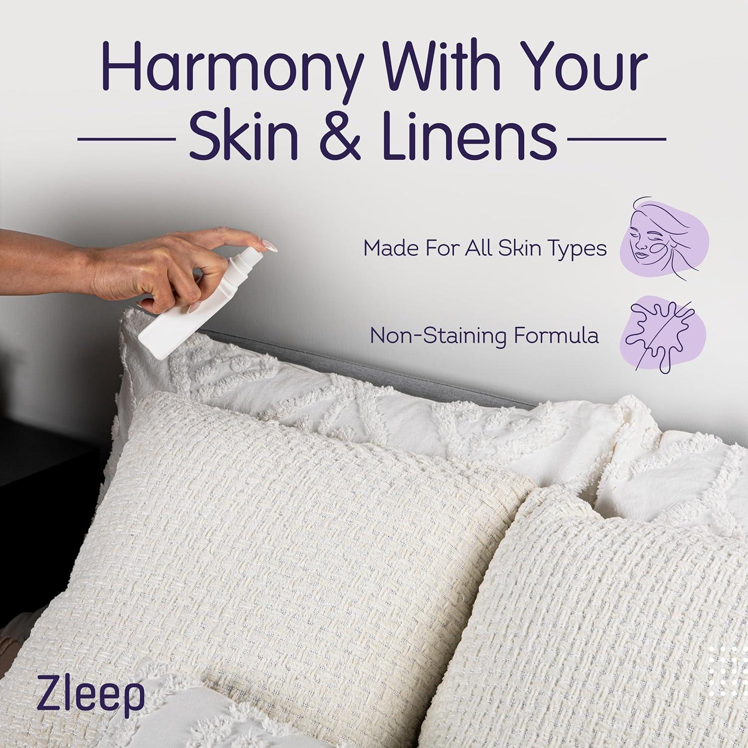 Spray de Almohada Zleep - Bruma Relajante con Lavanda 117g