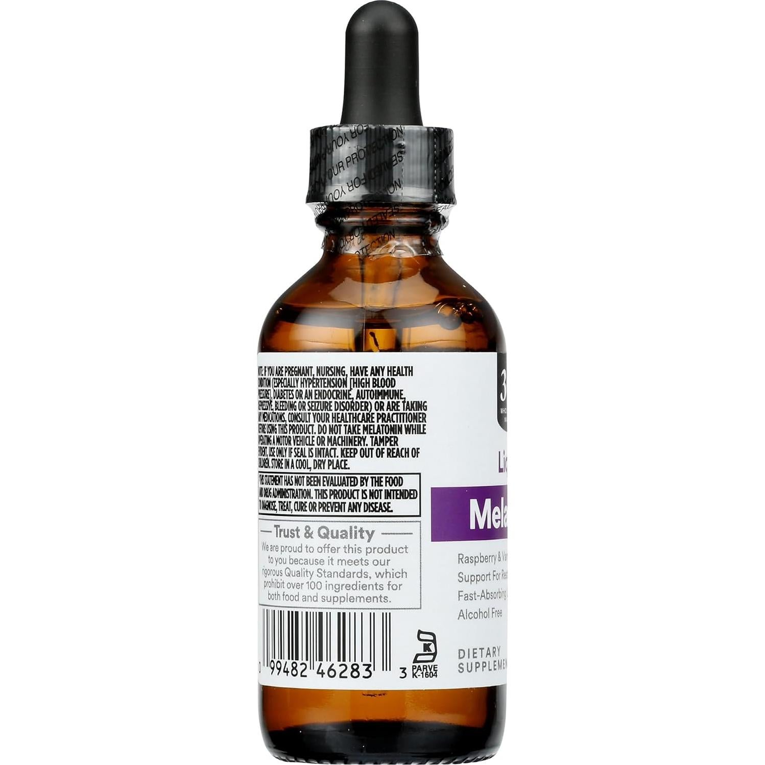 Melatonina Líquida 365 Whole Foods 59 ml Sabor Frambuesa