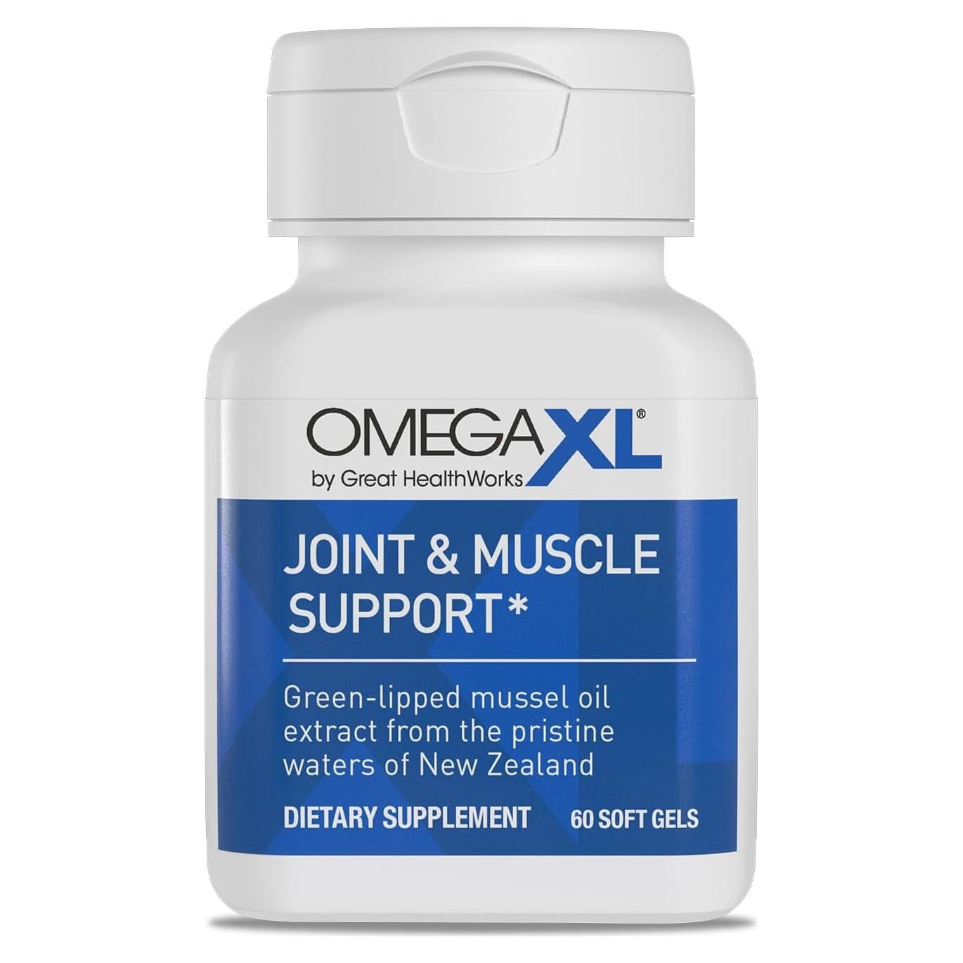 Suplemento Articular OmegaXL Great HealthWorks 60 Cápsulas