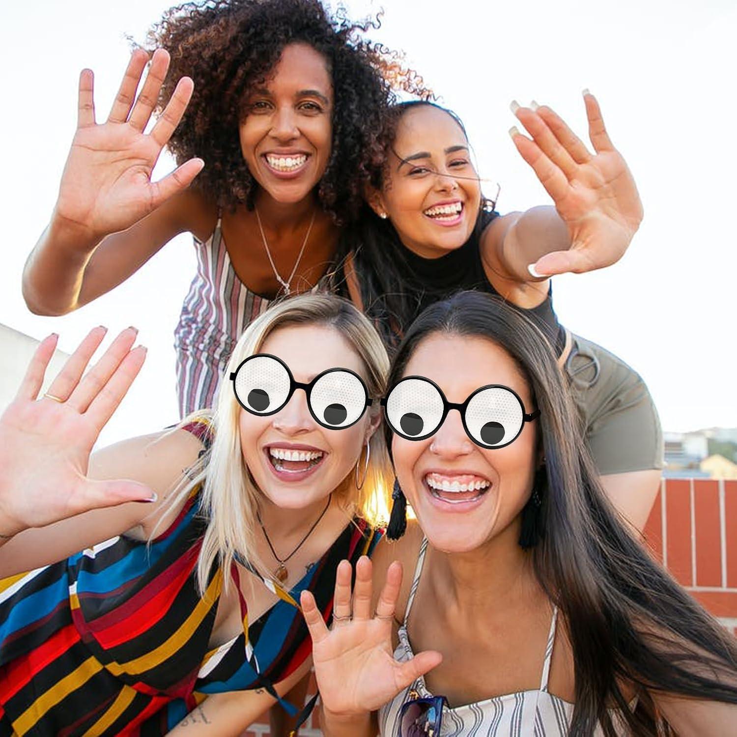 Gafas Divertidas Nakimo con Ojos Movibles para Fiesta