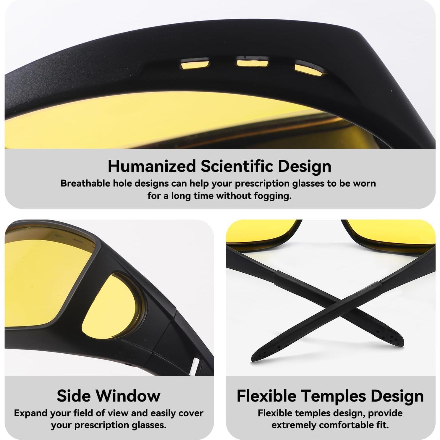 Gafas de Visión Nocturna Dollger para Gafas de Prescripción