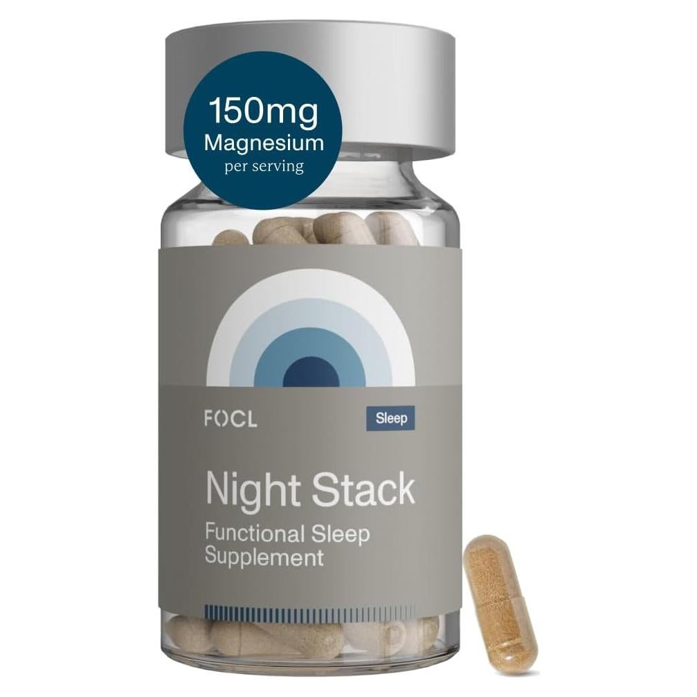 Suplemento de Sueño FOCL con Magnesio y Ashwagandha 81g