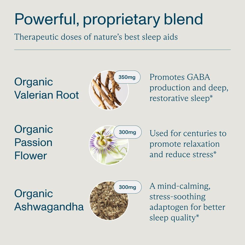 Suplemento de Sueño FOCL con Magnesio y Ashwagandha 81g