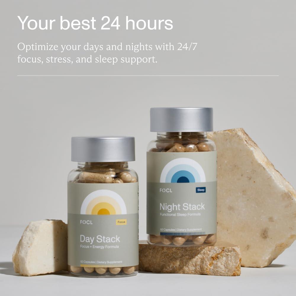 Suplemento de Sueño FOCL con Magnesio y Ashwagandha 81g