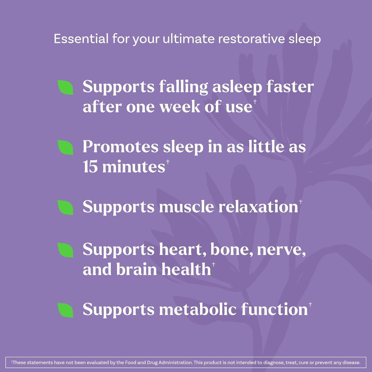 Cápsulas Natrol Sleep & Restore 30 días - Magnesio 100mg, Melatonina 5mg