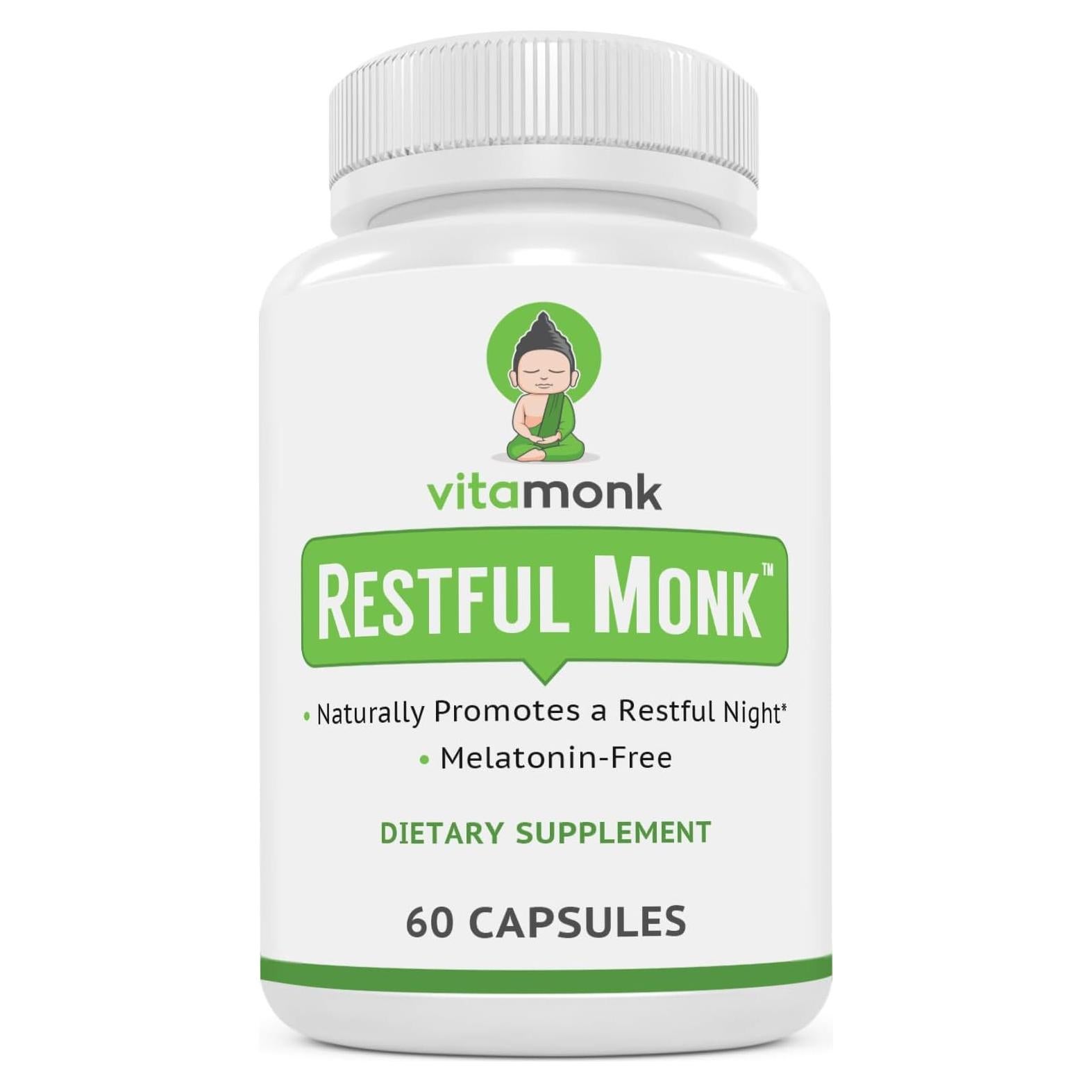 Suplemento Natural para Dormir VitaMonk Sin Melatonina 81g