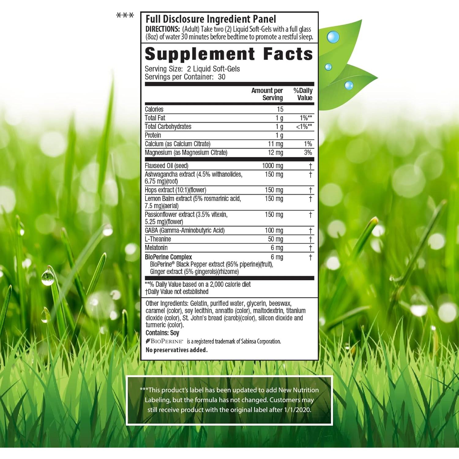 Irwin Naturals Poder para Dormir PM - 60 Gelatinas 6mg Melatonina