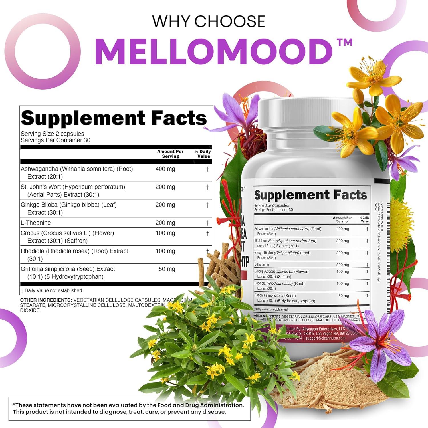 Suplemento de Azafrán Clean Nutraceuticals 60 cápsulas