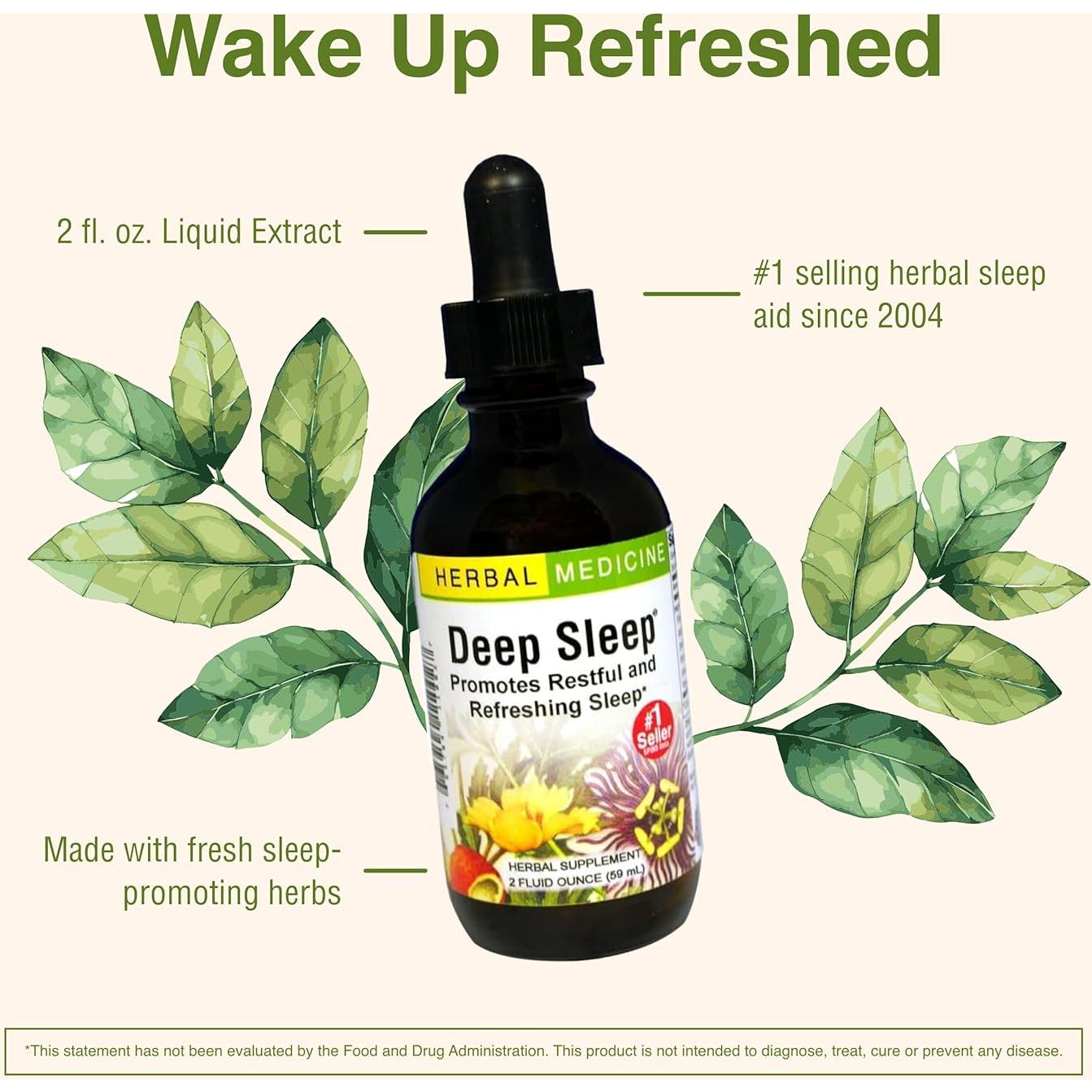 Suplemento Herbal Sueño Profundo Herbs Etc. 60 ml