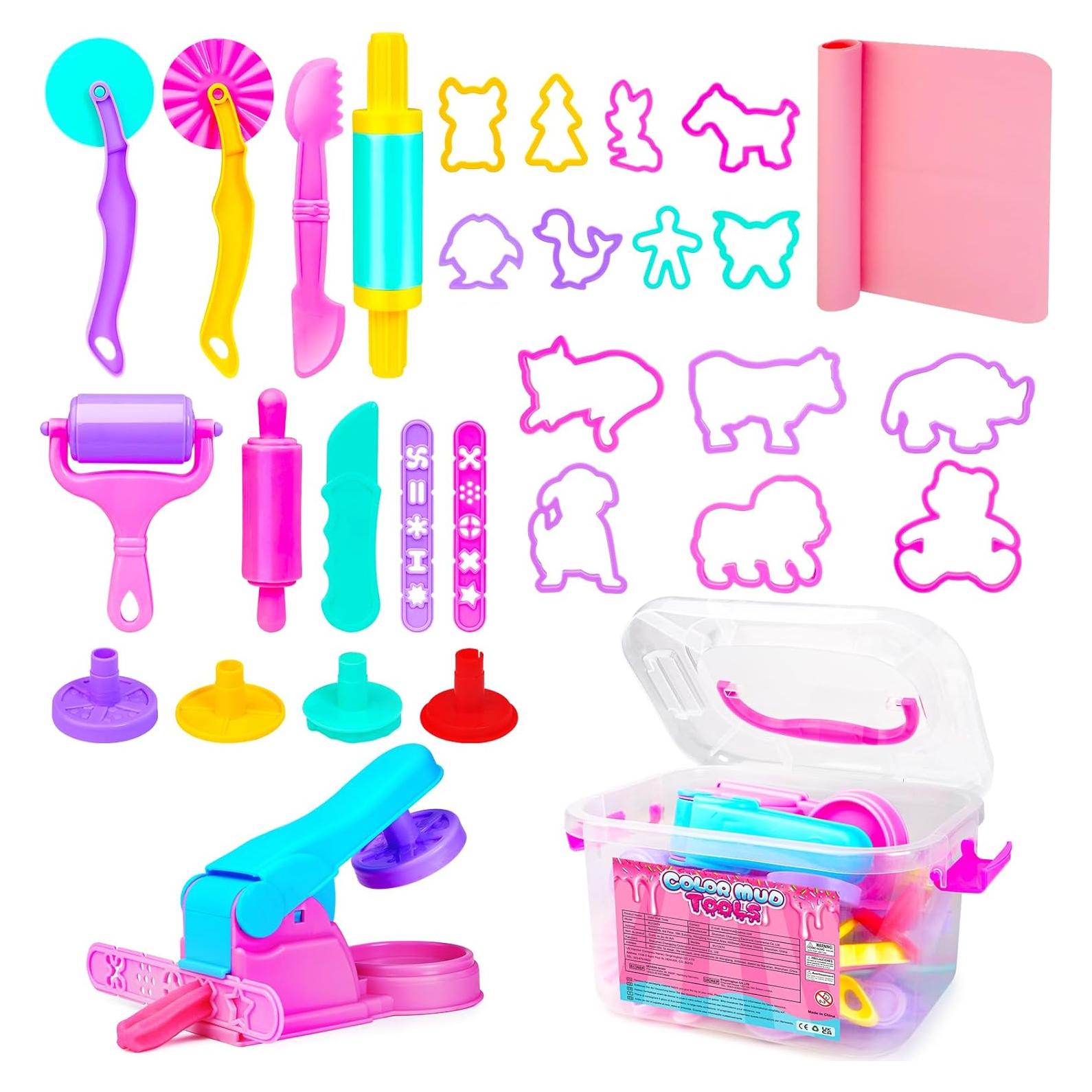 Conjunto de Herramientas de Masa para Niños 30 Piezas