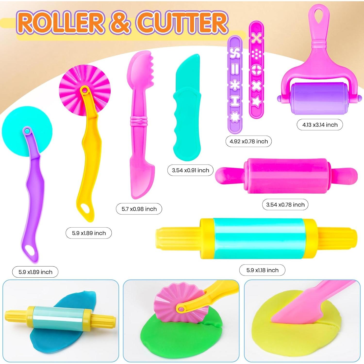 Conjunto de Herramientas de Masa para Niños 30 Piezas