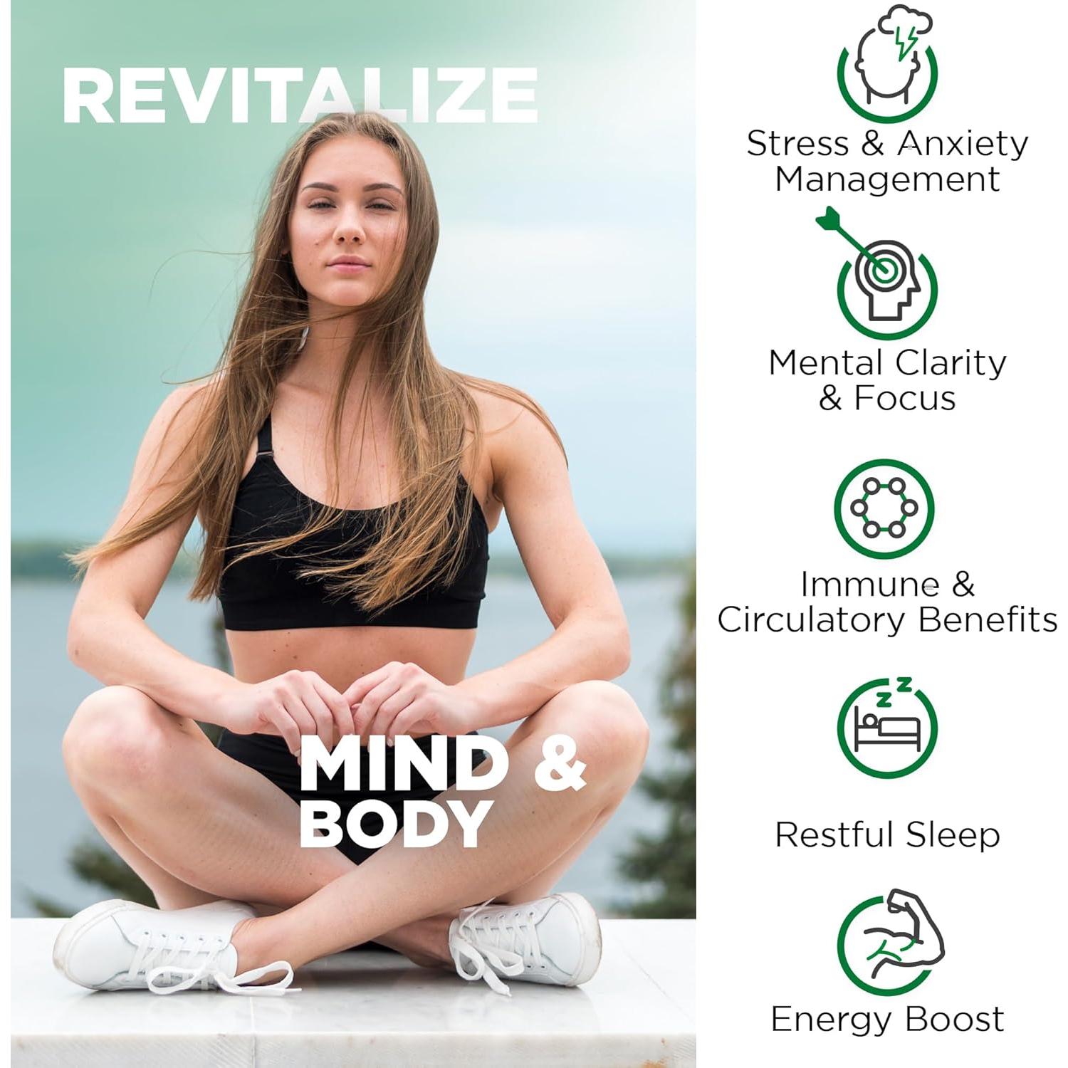 Cápsulas de Ashwagandha Nutrivein 1600mg 120 Veganas