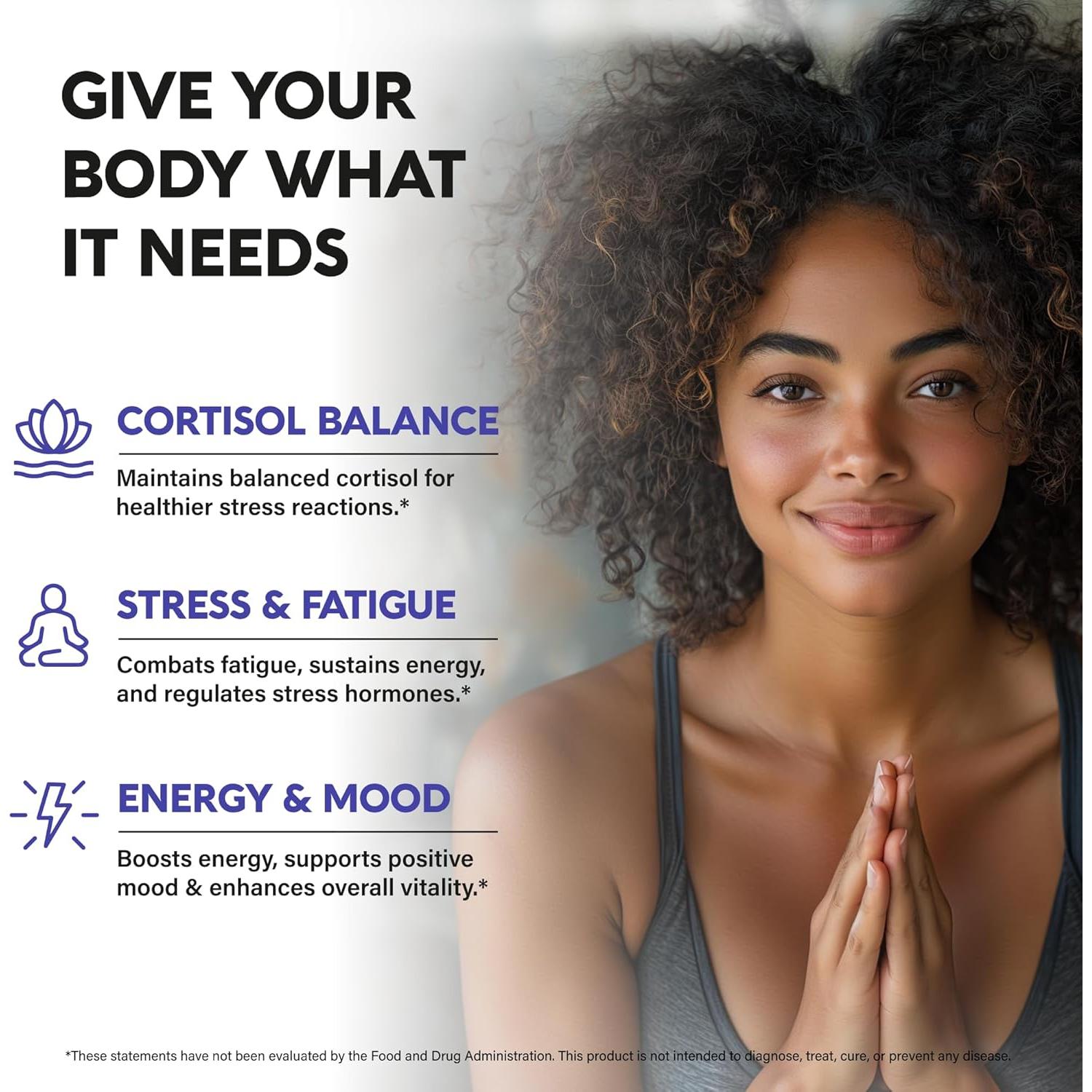 Suplemento Cortisol Natural NUTRA HARMONY 60 Cápsulas