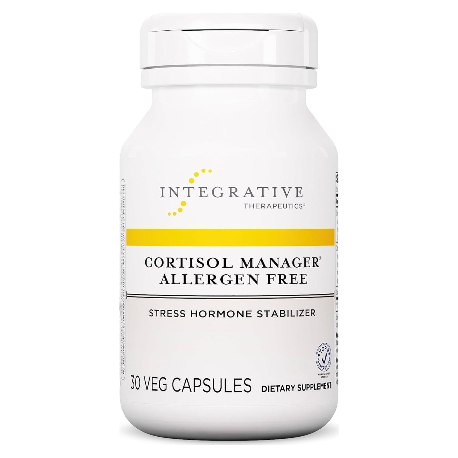 Suplemento Cortisol Manager Integrative Therapeutics 30 Cápsulas