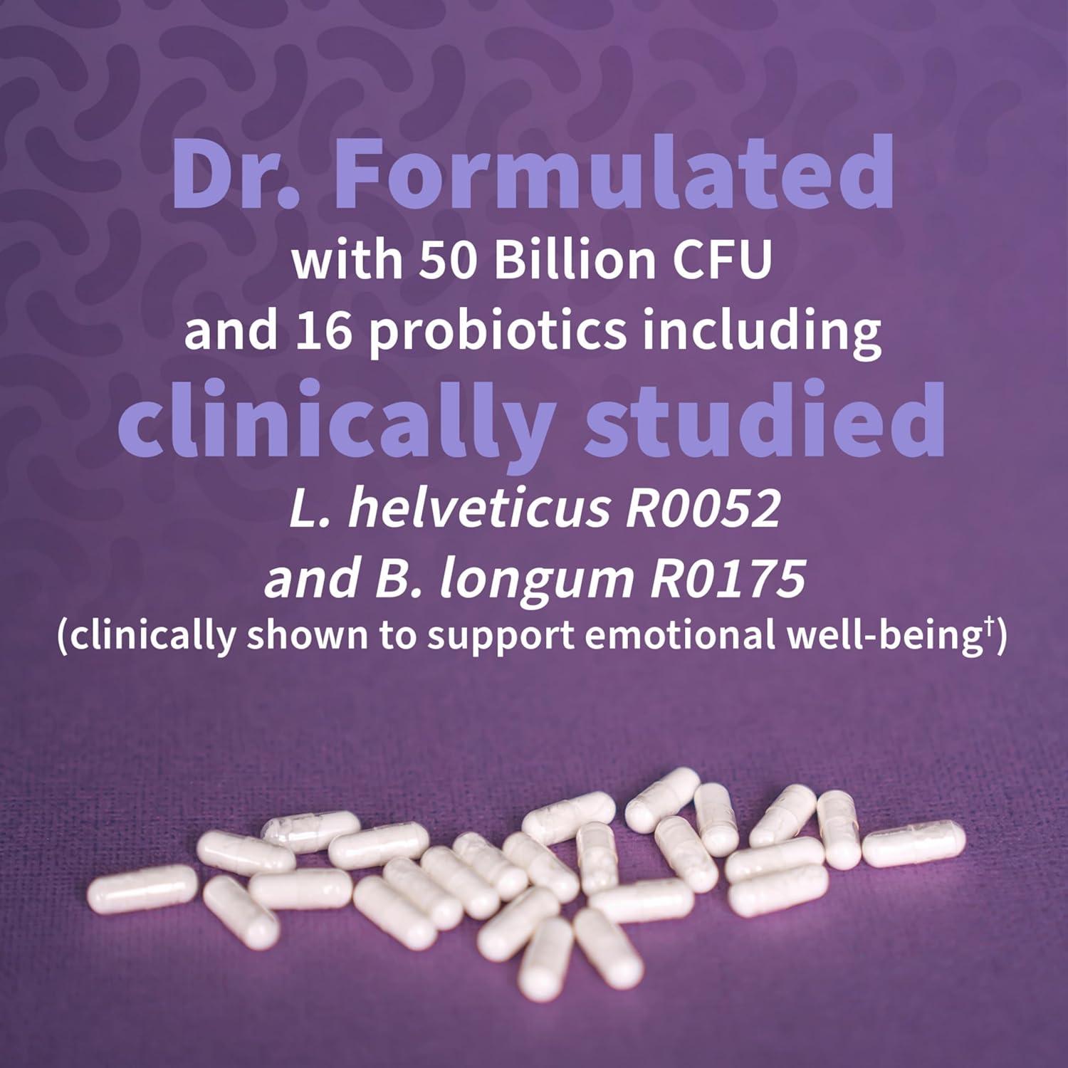 Suplemento Probiotico Mood+ Garden of Life 60 Cápsulas