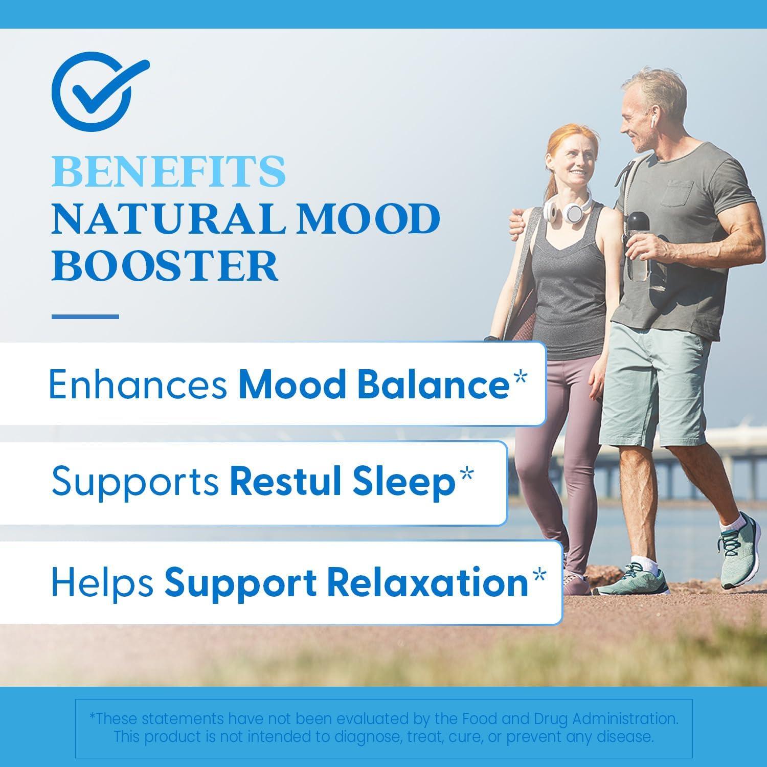 L-Tryptófano Doctor's Best 90 Cápsulas Veganas 6,03 cm