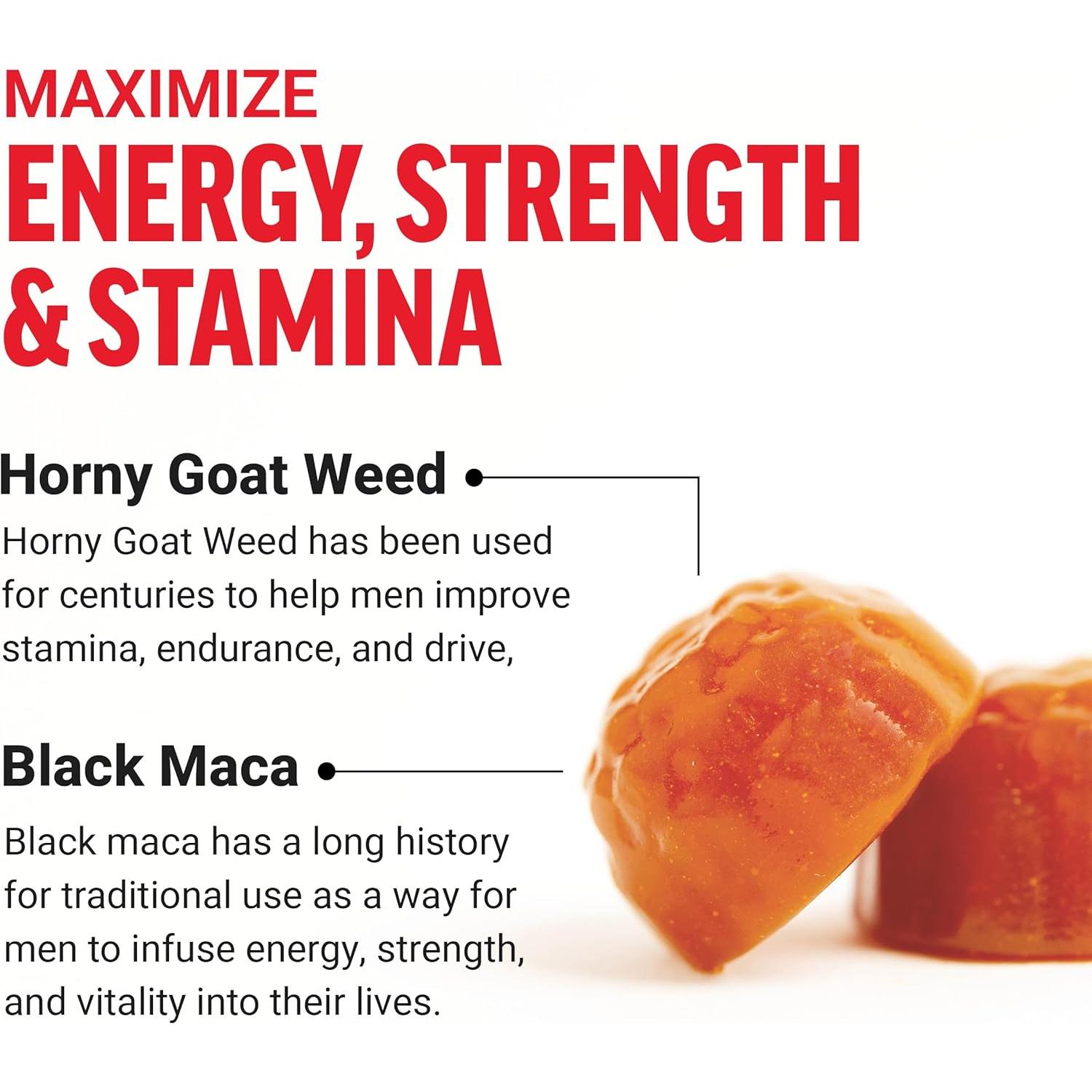 Gominolas Test X180 Force Factor 60 Unidades Aumenta Testosterona