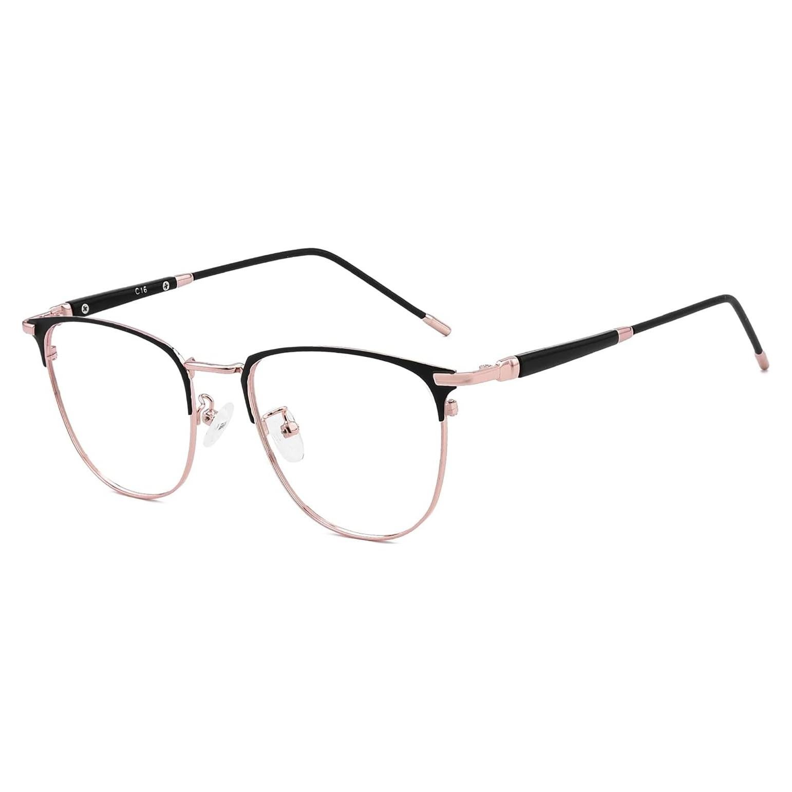 Gafas GUDVUE Luz Azul Oro Rosa Anti Reflejo UV400