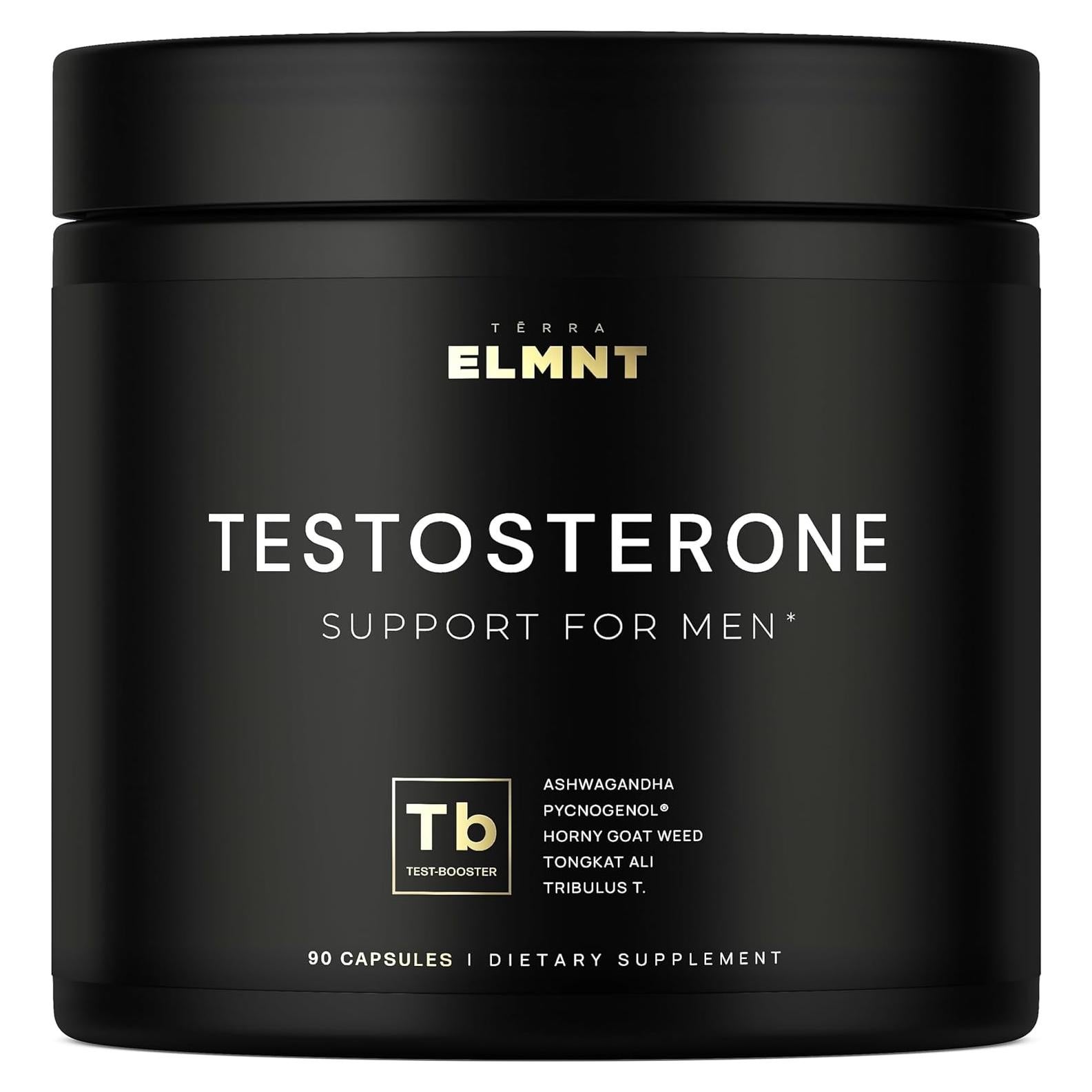 Aumentador de Testosterona ELMNT 21,800mg 8X Fuerza