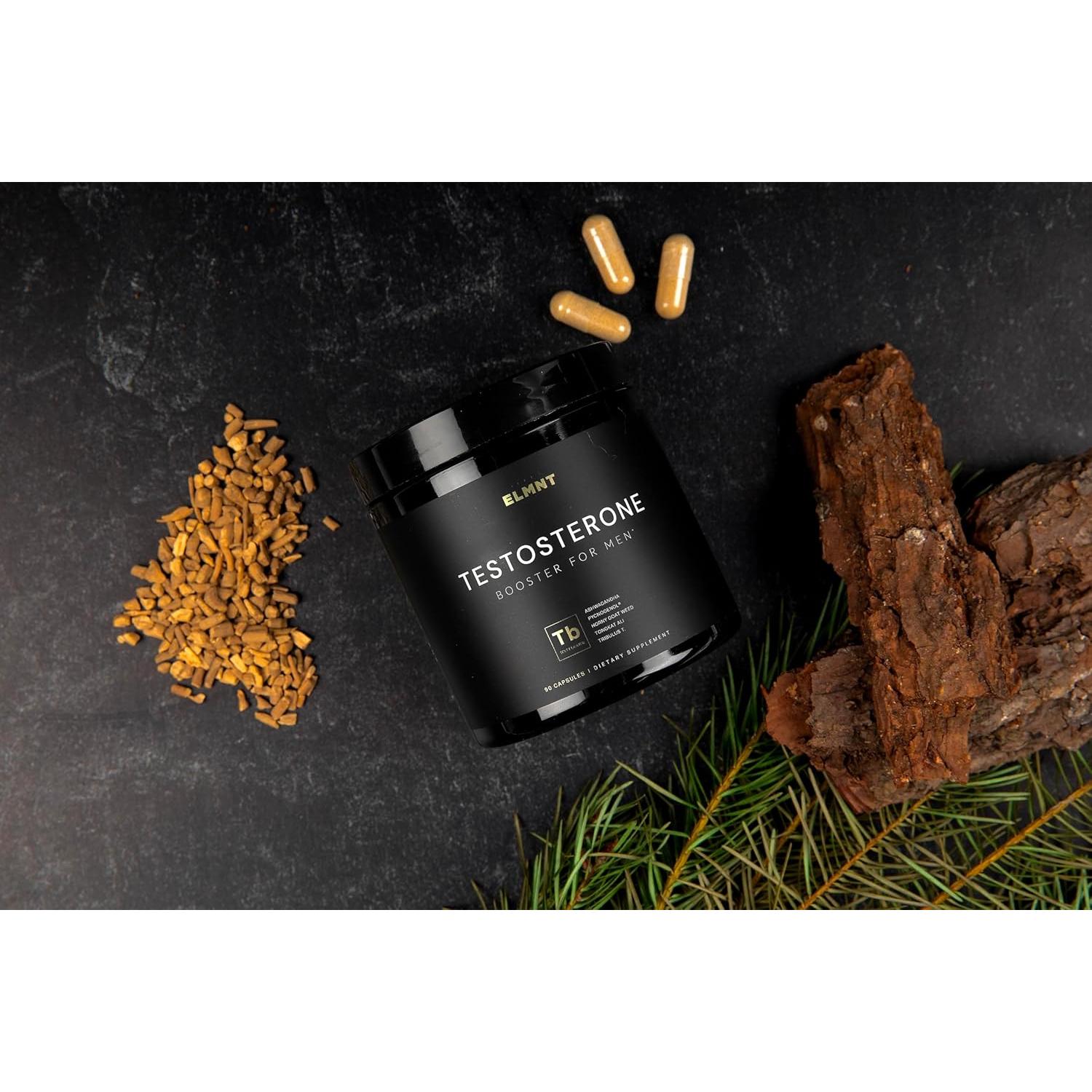Aumentador de Testosterona ELMNT 21,800mg 8X Fuerza