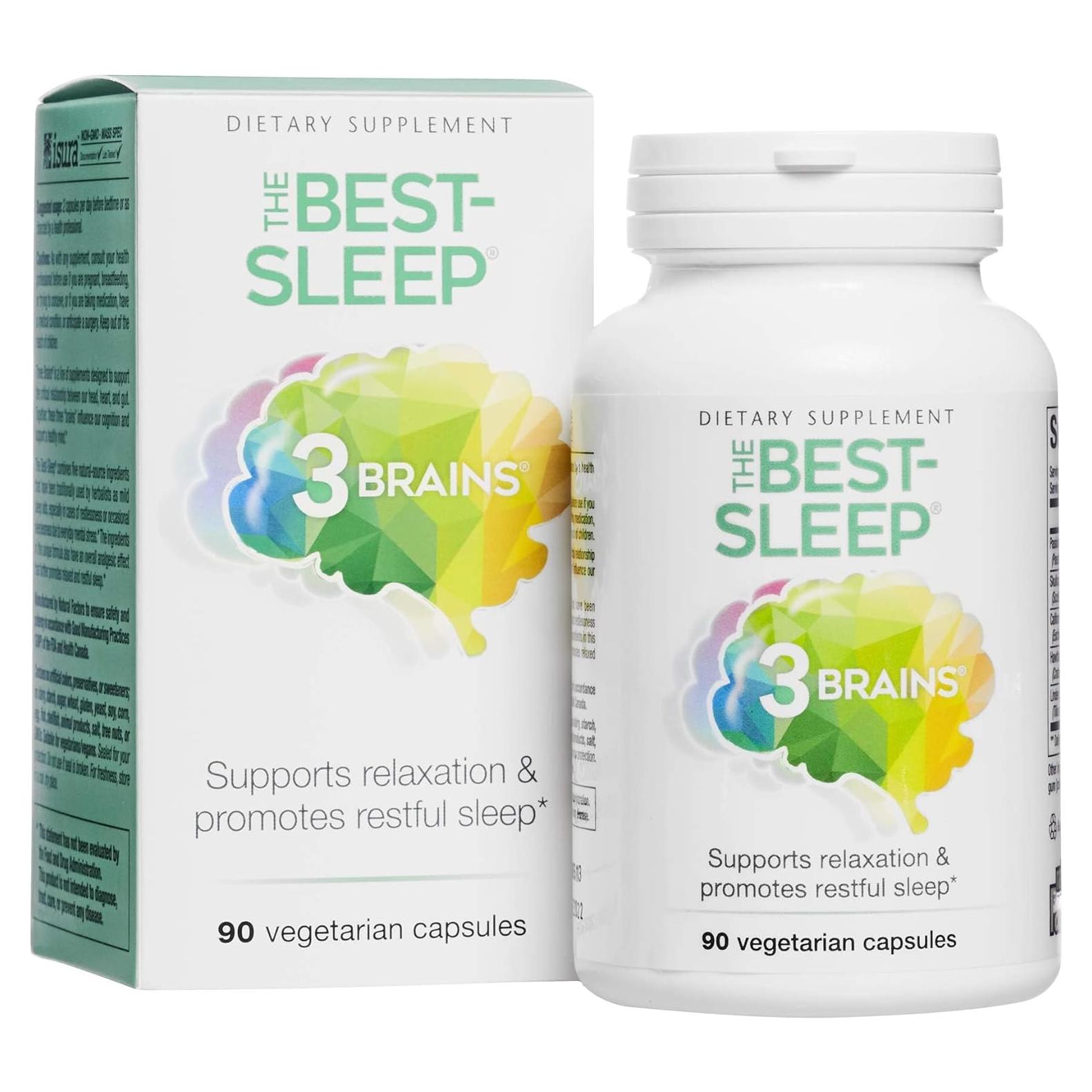 Cápsulas Veganas Factores Naturales 90 Unidades Sueño Reparador