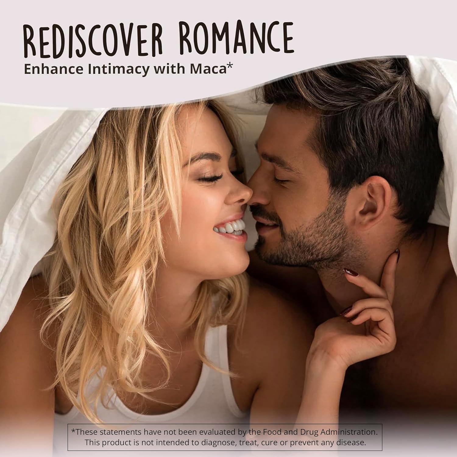 Cápsulas de Maca Orgánica 1200 mg Happy Healthy Hippie 120 Ct