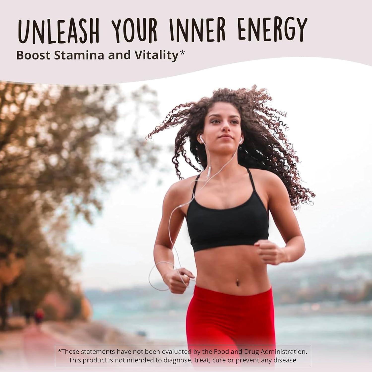 Cápsulas de Maca Orgánica 1200 mg Happy Healthy Hippie 120 Ct