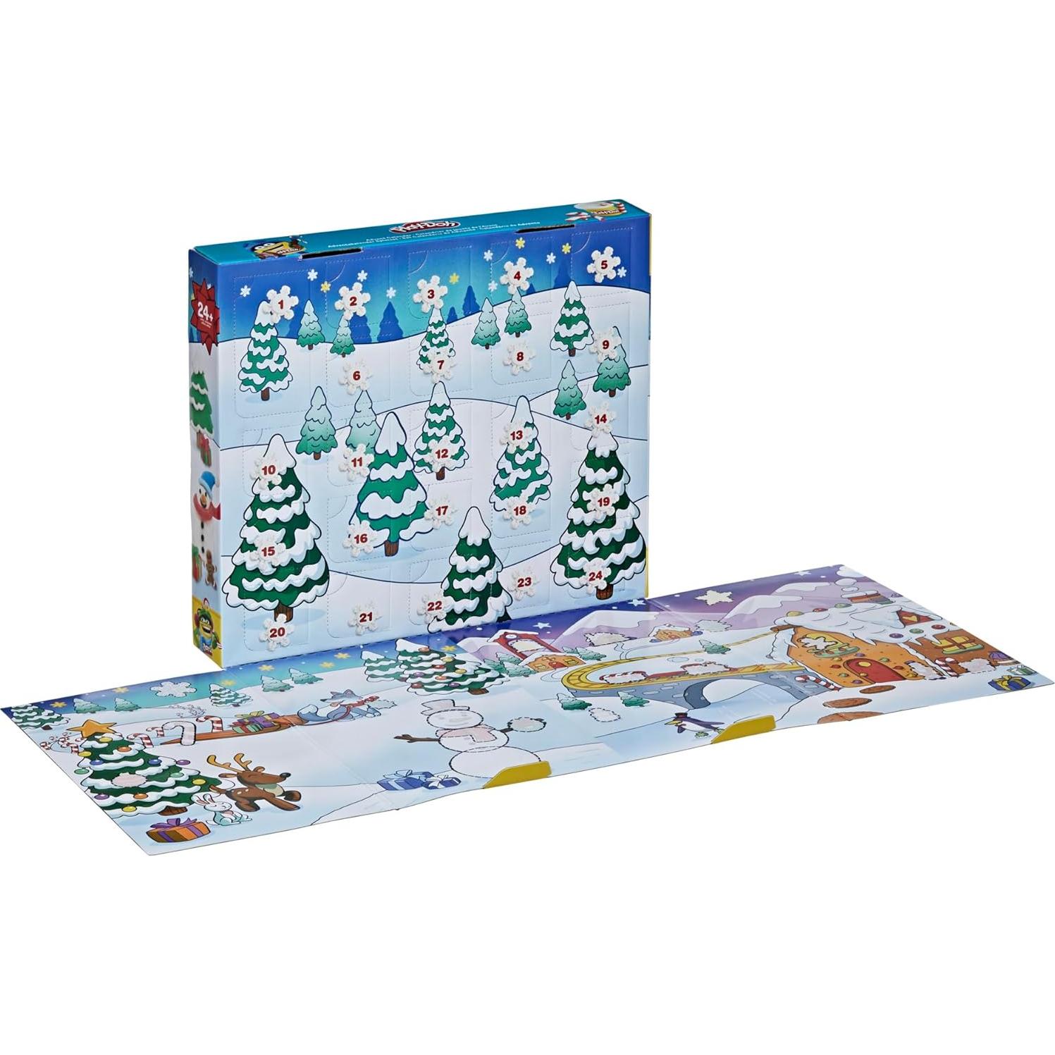 Calendario de Adviento Play-Doh con 24 Sorpresas Creativas