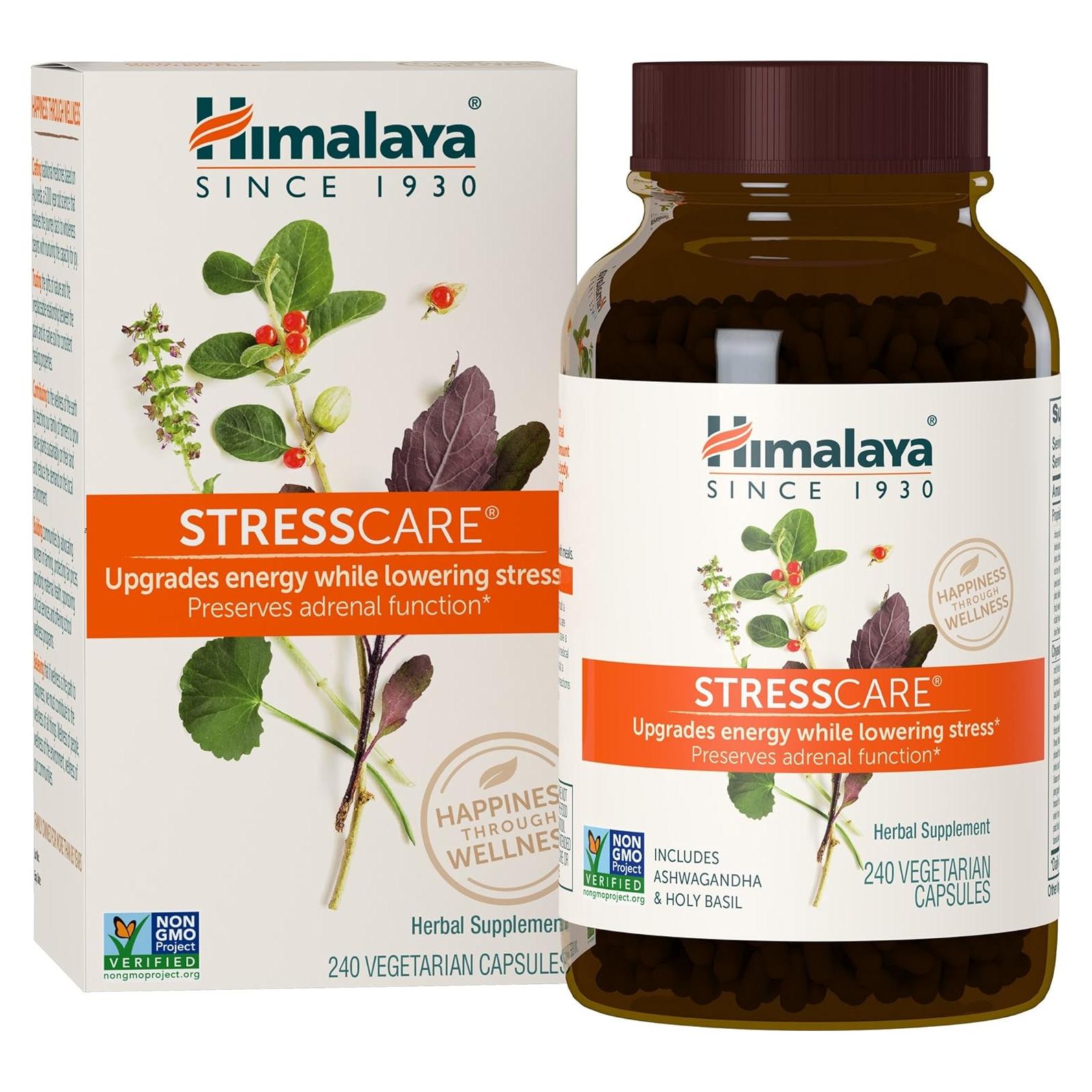 Suplemento Herbal Himalaya StressCare 240 Cápsulas