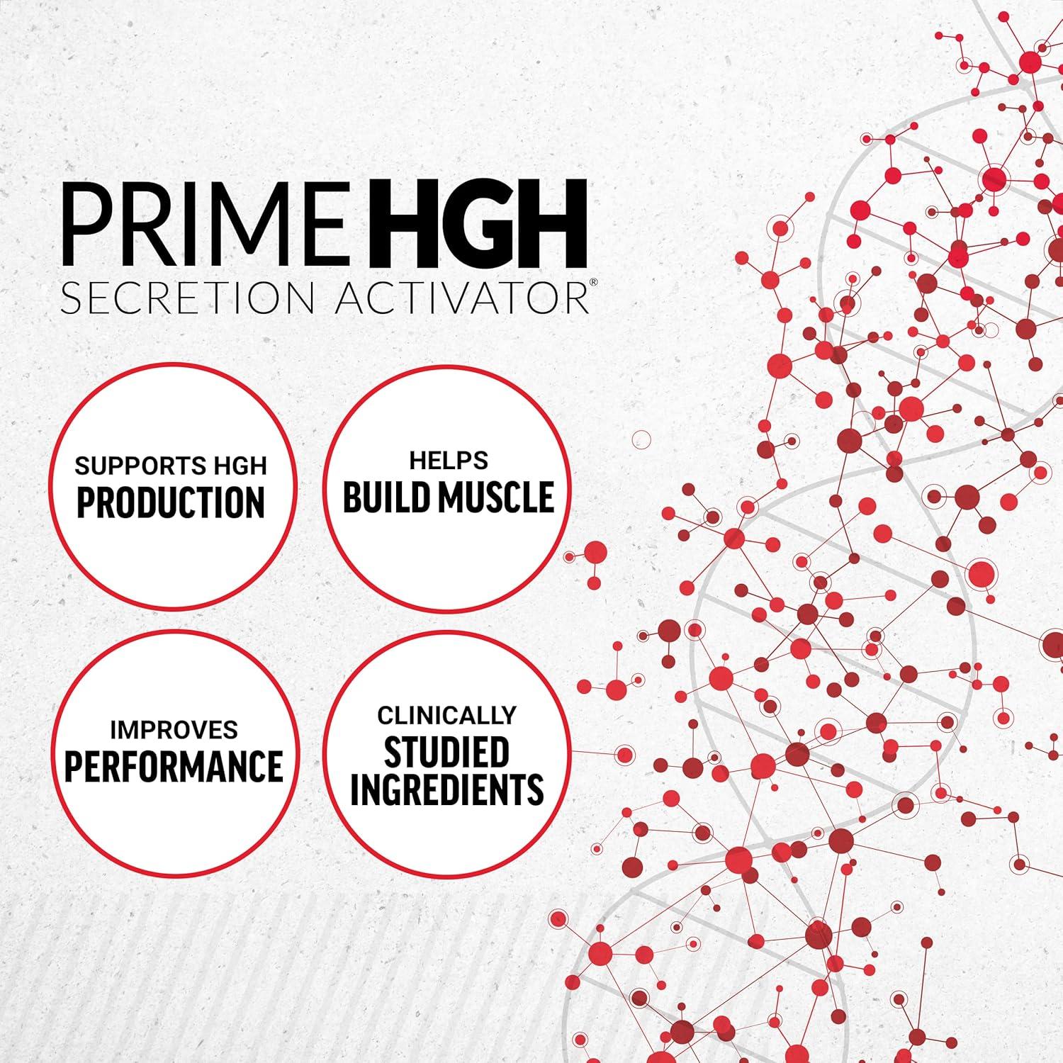 Force Factor Prime Activador HGH 75 Cápsulas Suplemento