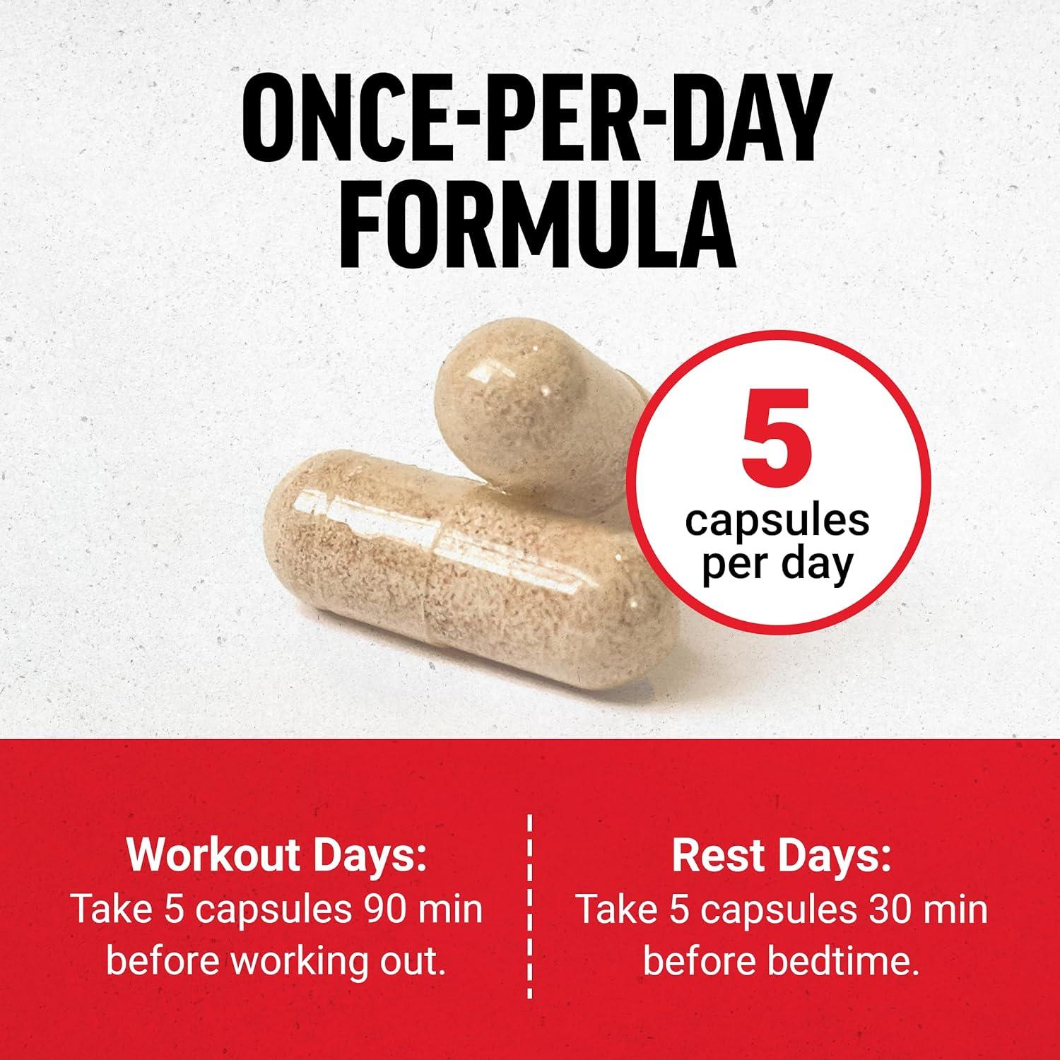 Force Factor Prime Activador HGH 75 Cápsulas Suplemento