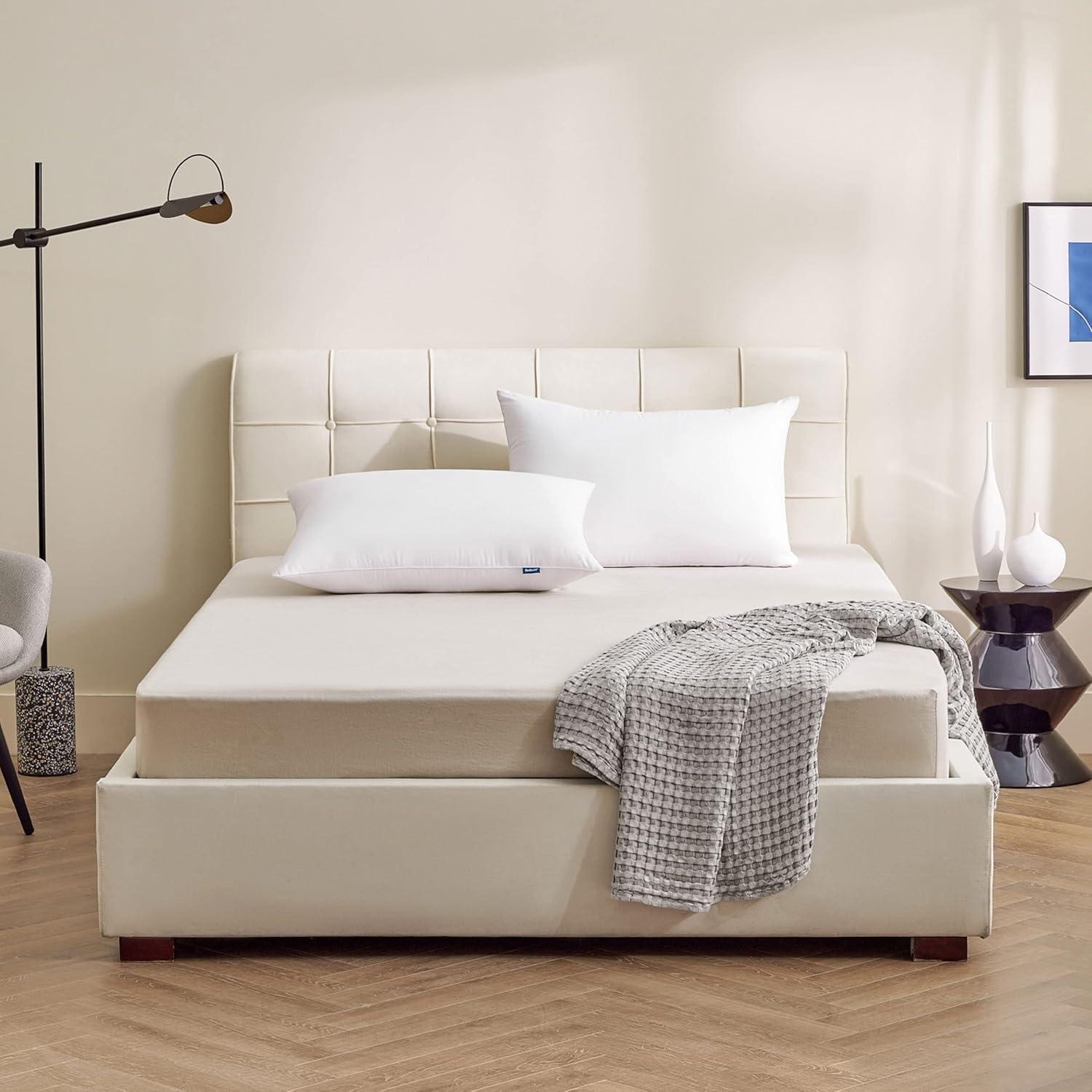 Juego de 2 Almohadas Queen Bedsure Suaves y Esponjosas