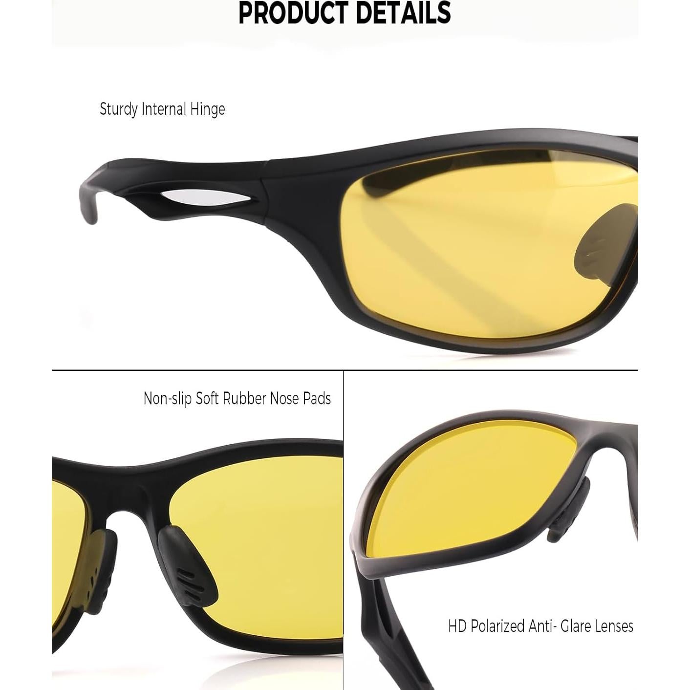 Gafas FIMOSON Ys002-1 Antirreflejo para Conducir de Noche