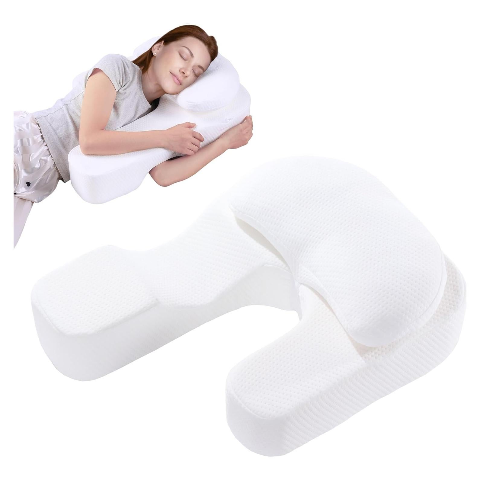 Cojín para Dormir de Lado ROYALAY con Agujero para el Brazo