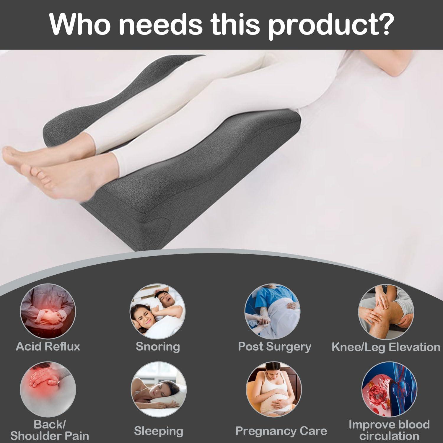 Cojín de Espalda en Cuña Maigandamai 56.9x35.1 cm Viscoelástico