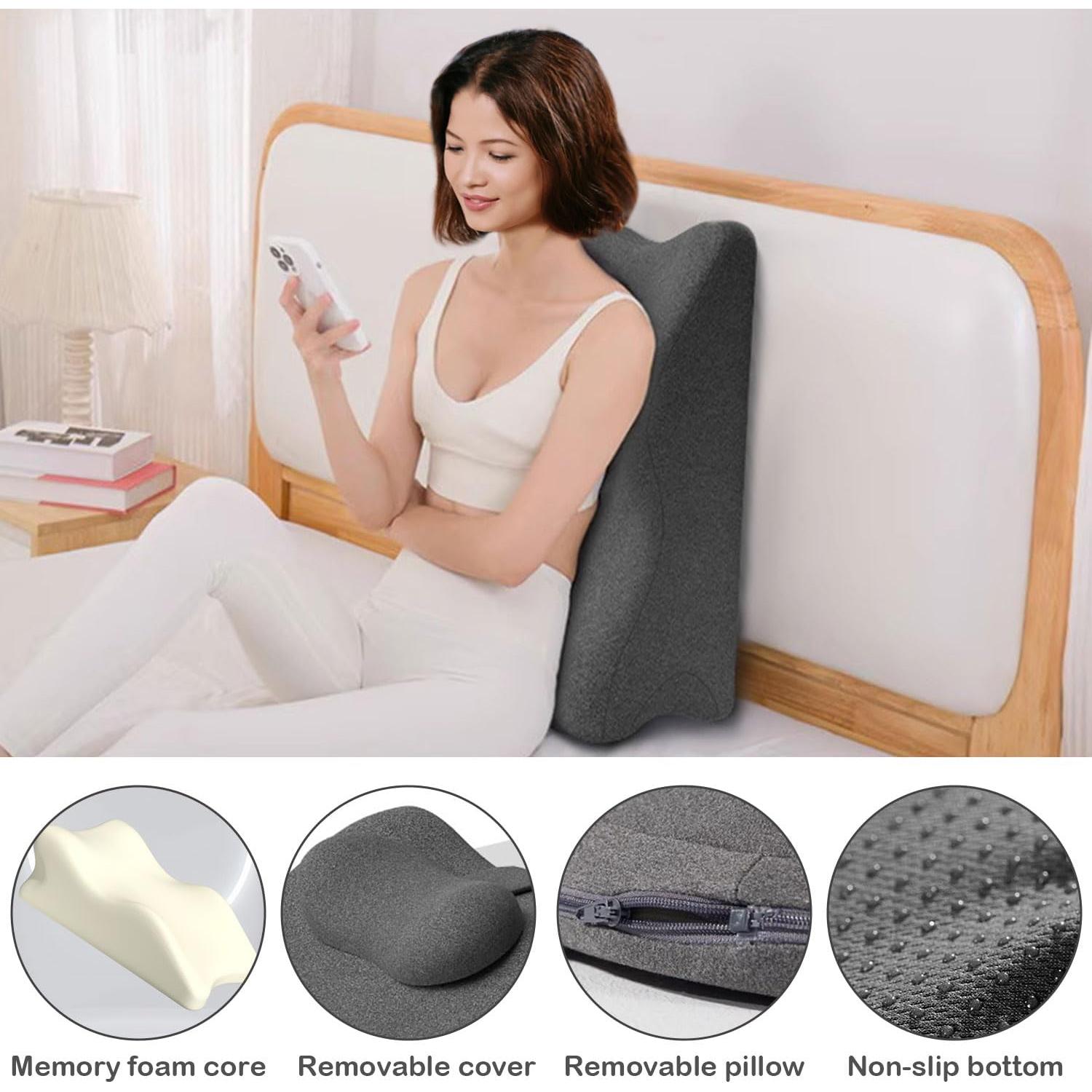 Cojín de Espalda en Cuña Maigandamai 56.9x35.1 cm Viscoelástico