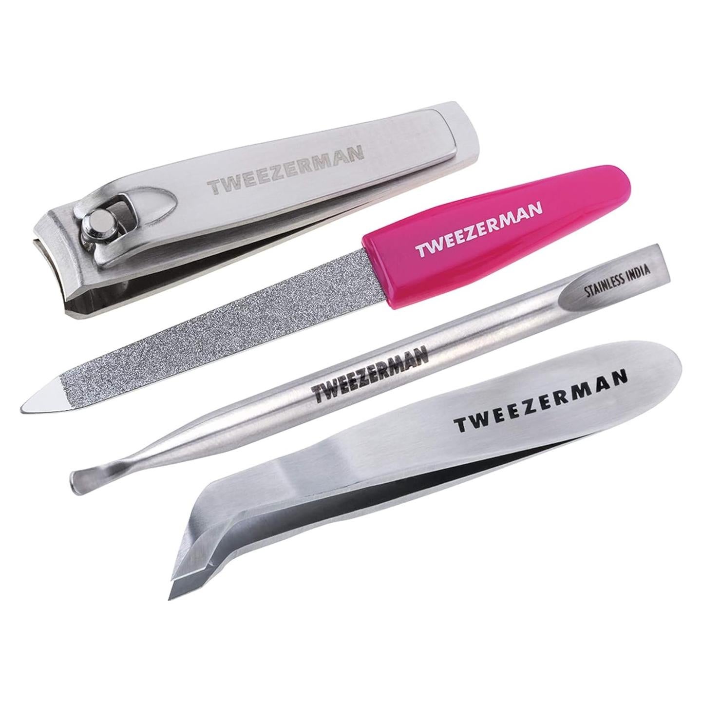 Kit de Rescate de Uñas Tweezerman Mini - Acero Inoxidable